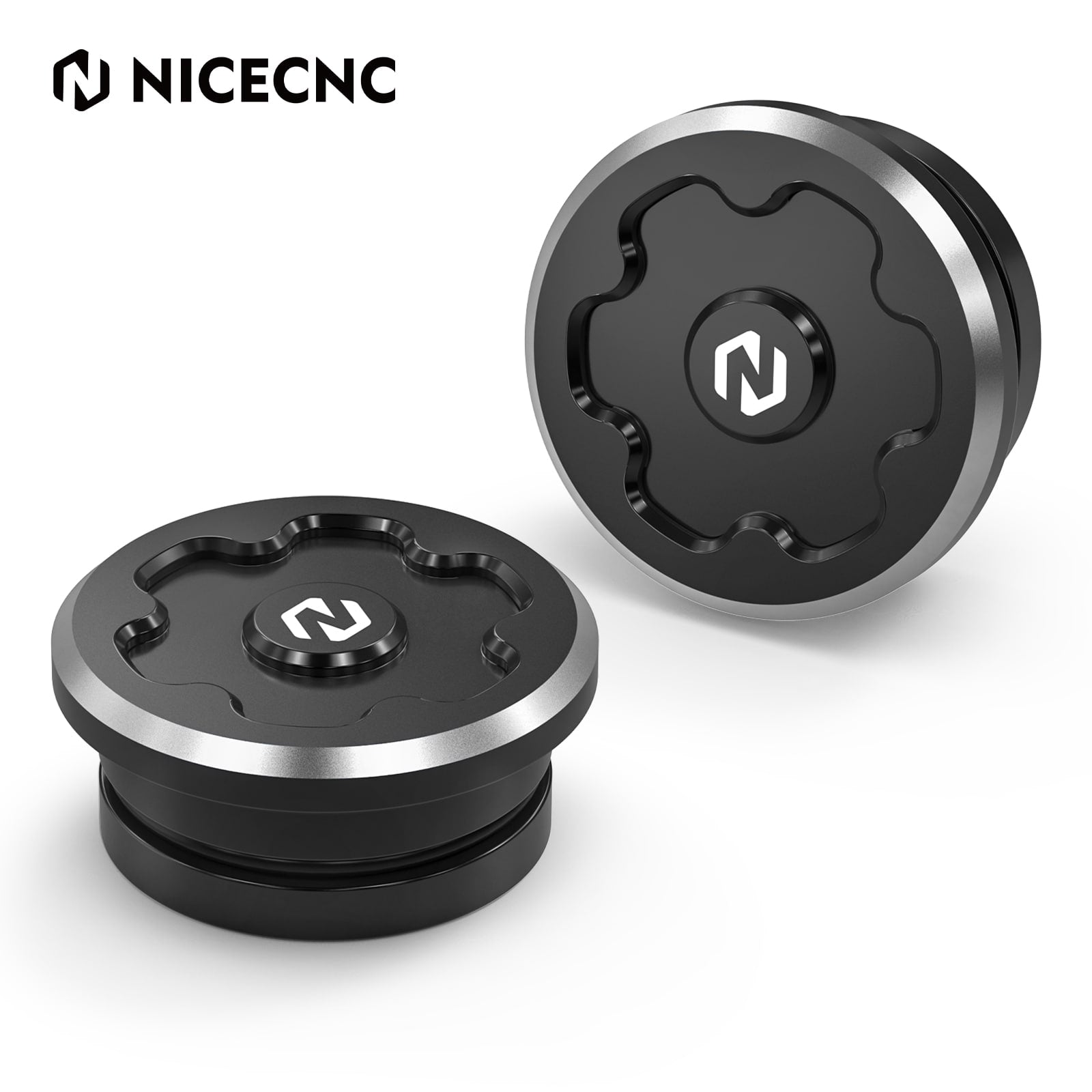 Pair Swingarm Hole Frame Plugs Caps For Harley Sportster S 1250 2021-2024