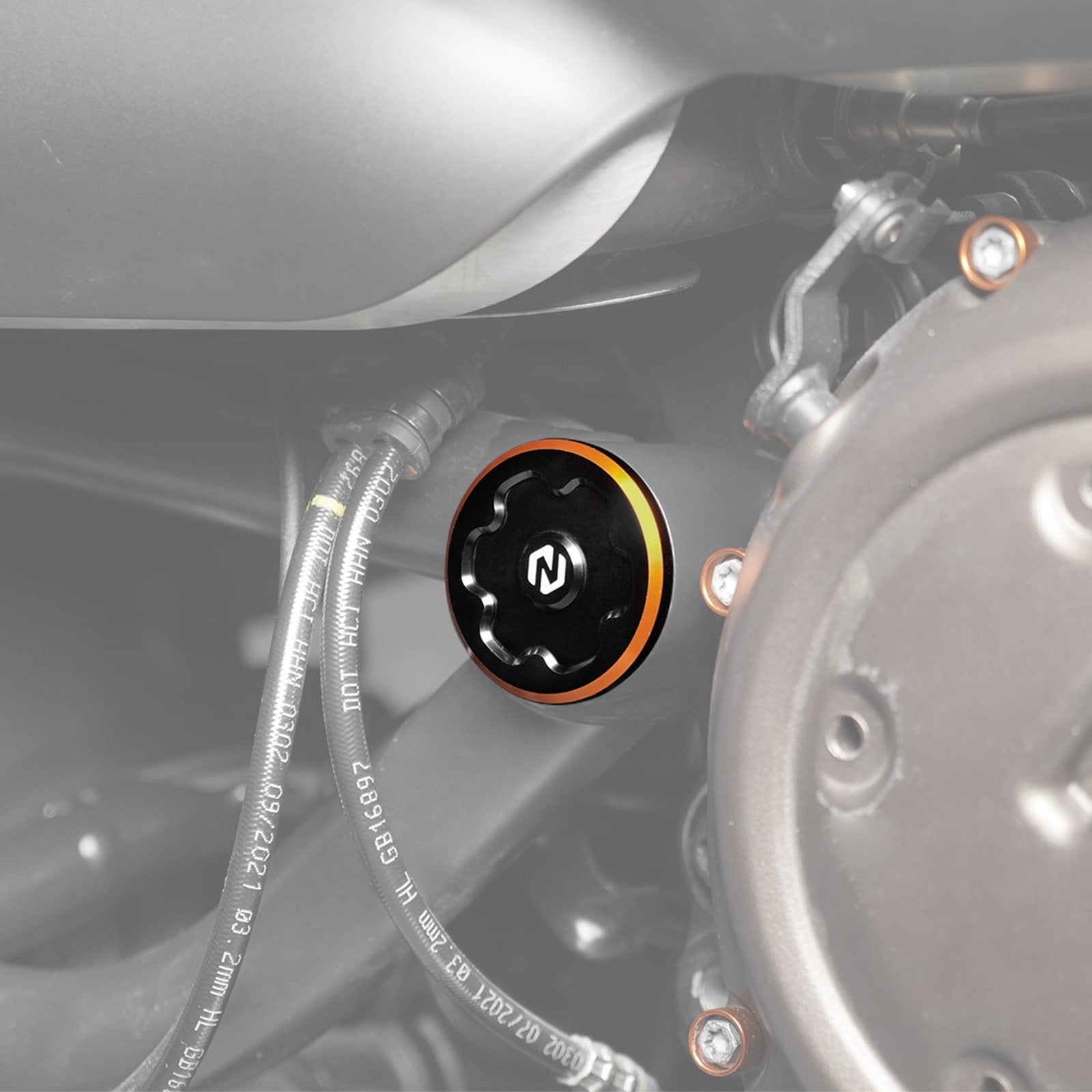 Swingarm Swing Arm Hole Frame Plugs Caps For Harley Sportster S 1250