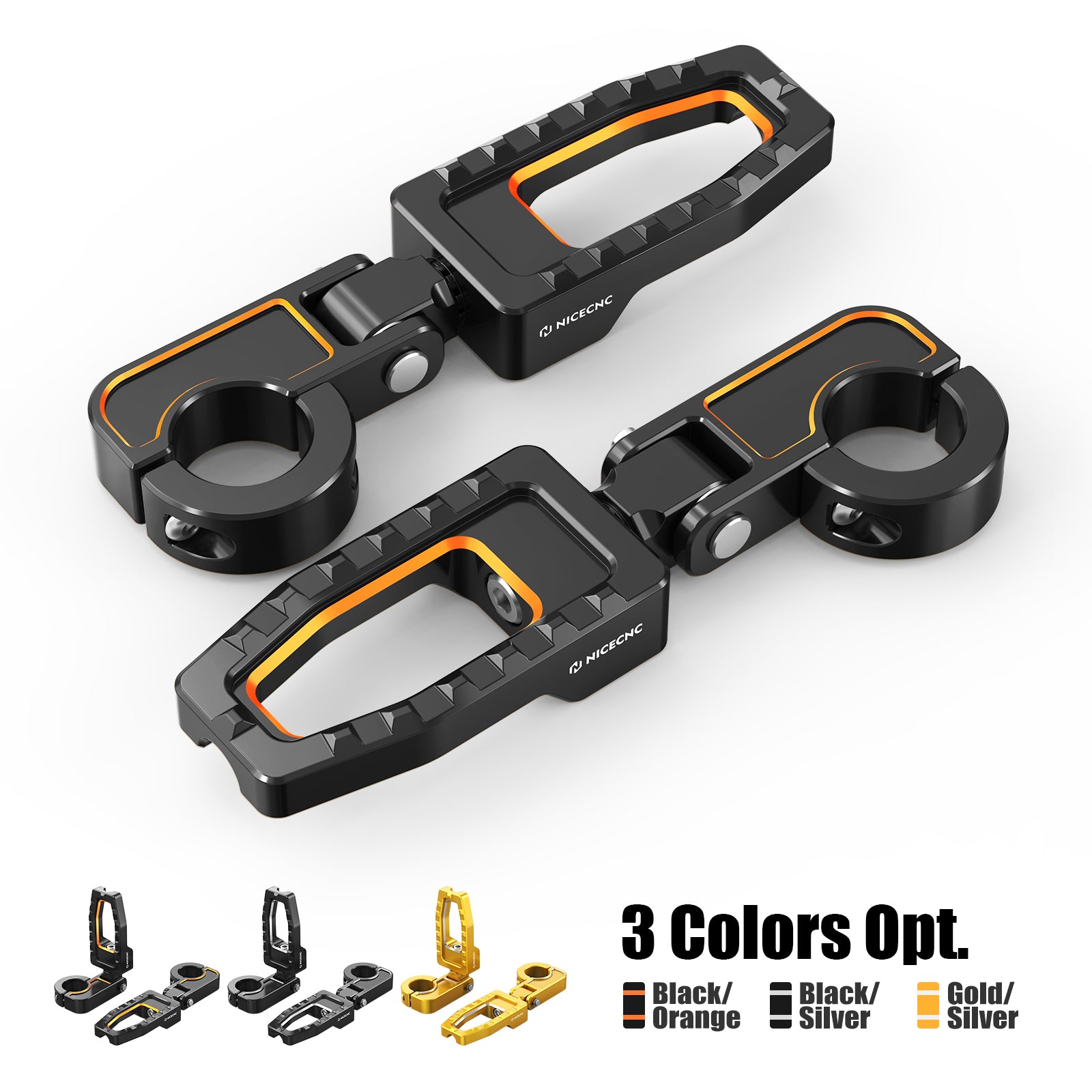 Highway Engine Guard Foot Pegs For Harley Road King Electra Street Glide Ultra Limited