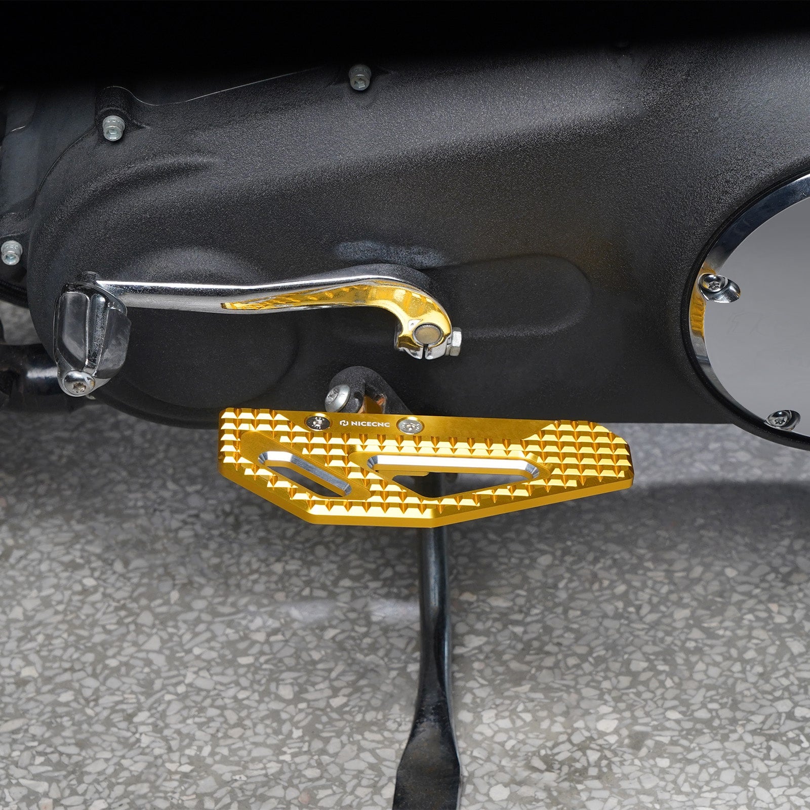 Rider Foot Pegs For Harley Dyna Low Rider Street Bob Super Glide Big V-twin Models