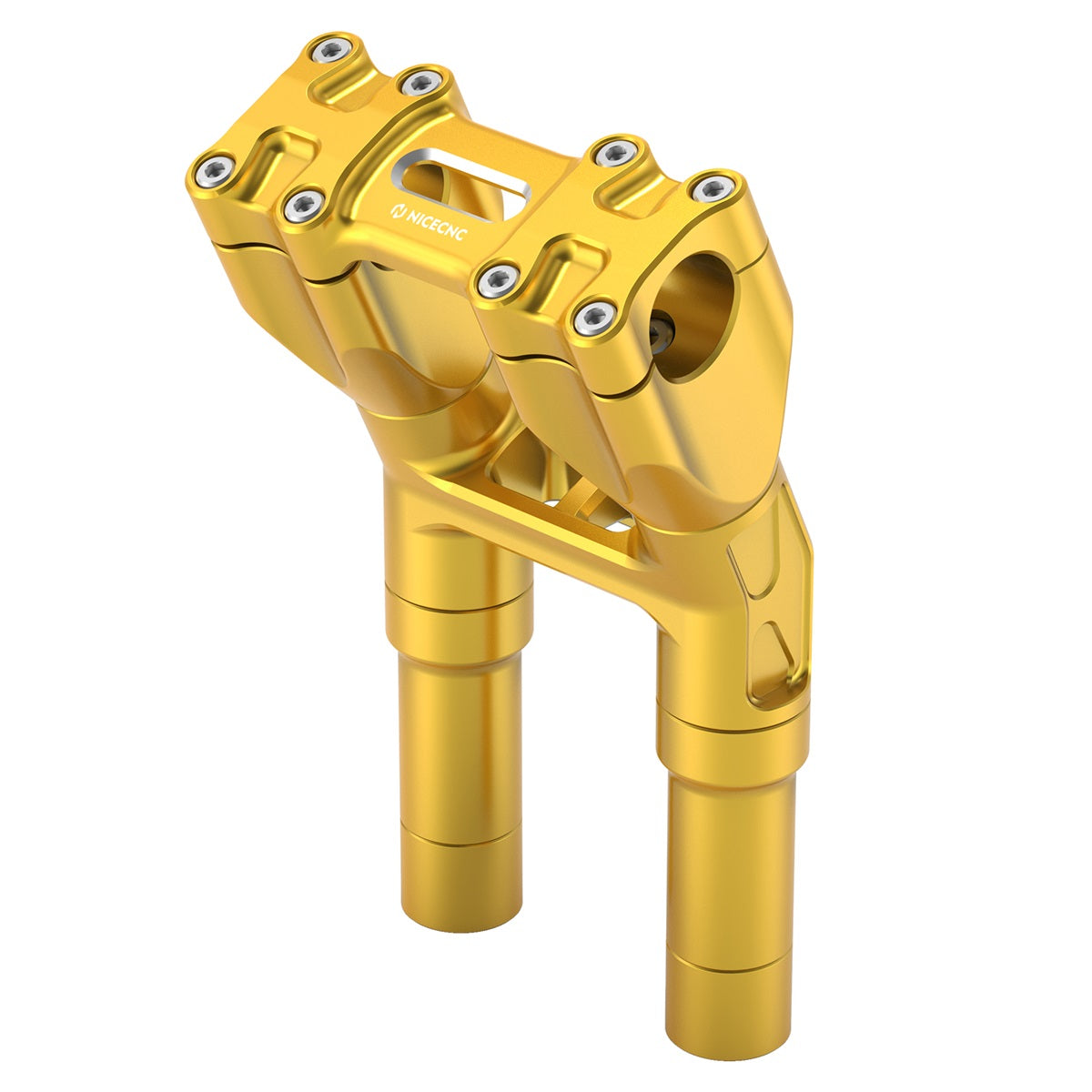 Kickback 1-1/8" Handlebar Riser Kit For Harley Road King Tri Electra Glide Freewheeler