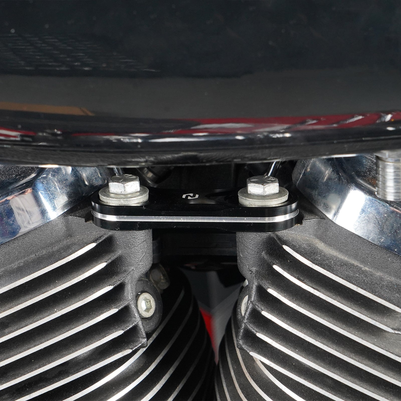 Horn Relocation Delete Kit for Harley Davidson M8 Engine Touring Models