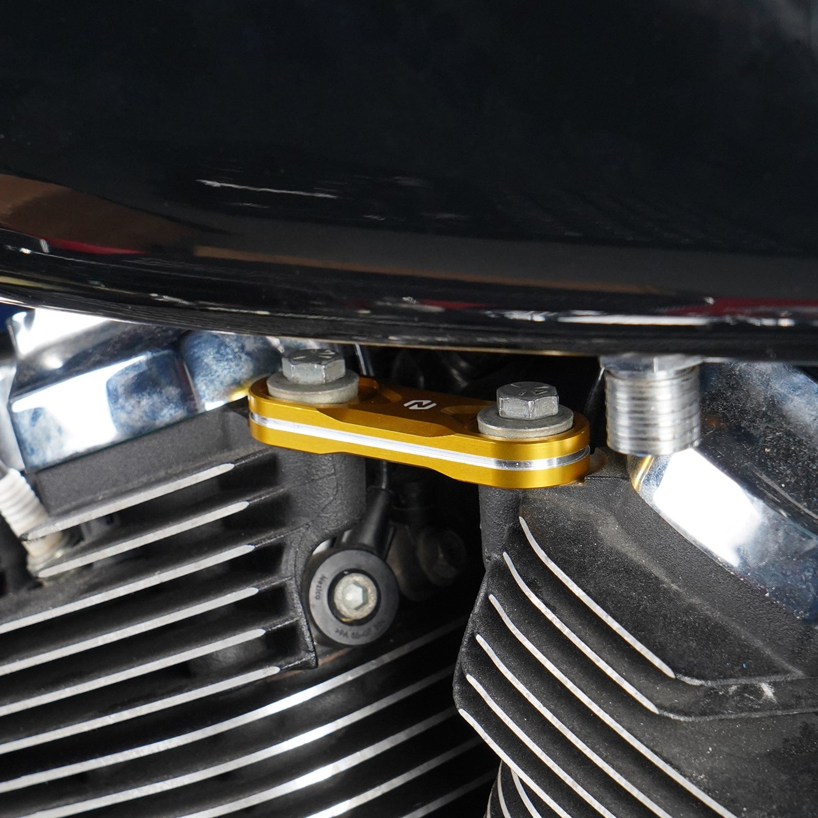 Horn Relocation Delete Kit for Harley Davidson M8 Engine Touring Models