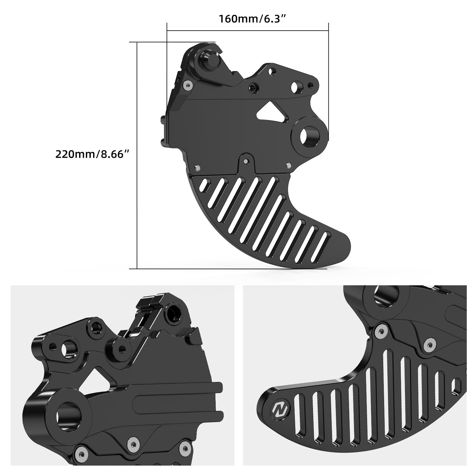 Rear Brake Disc Guard Protector For Yamaha Tenere 700 /XTZ700 2019-2025