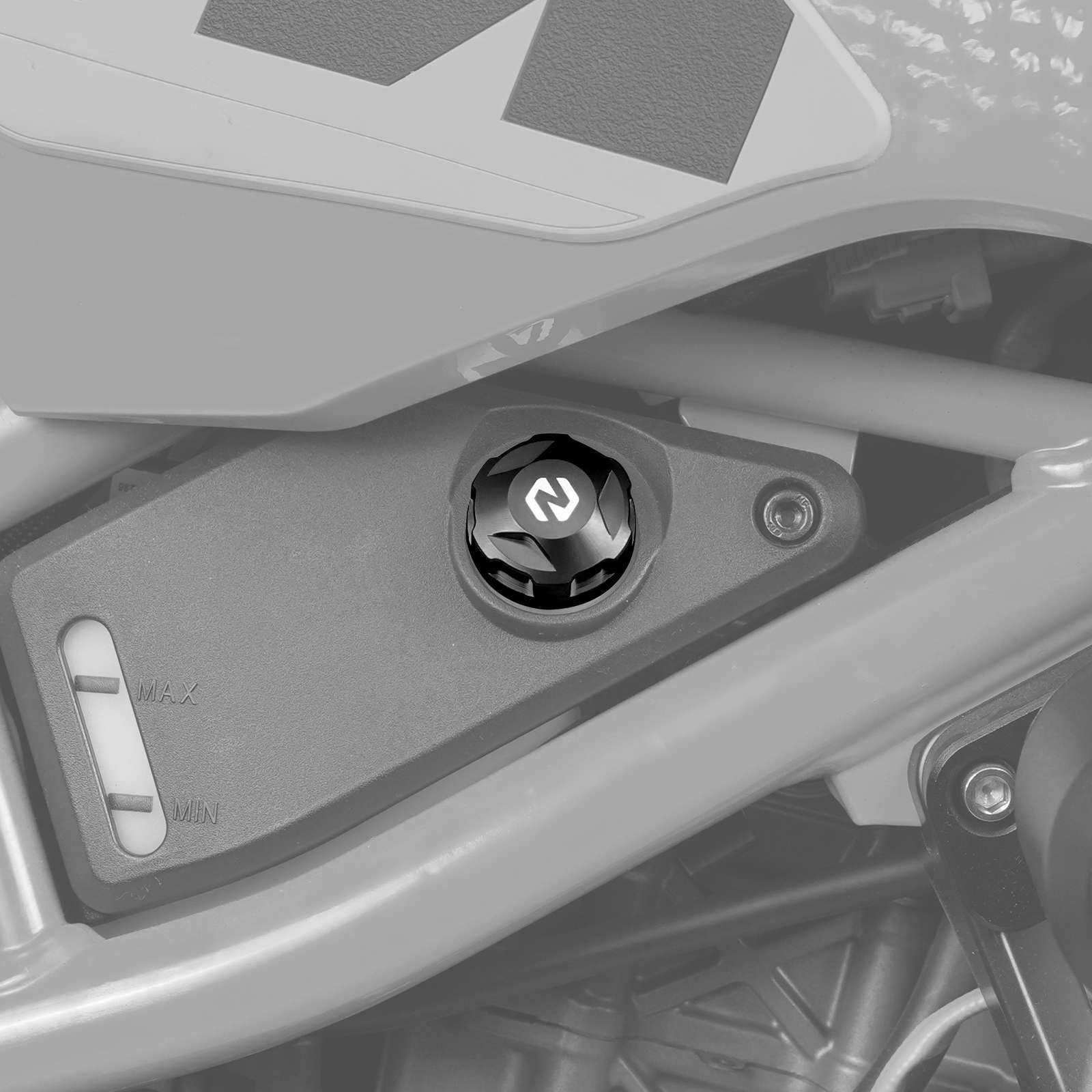 Reservoir Cover Cooling Liquid Bottle Cap with Gasket For KTM 390 / 250 / 125 Duke 2024