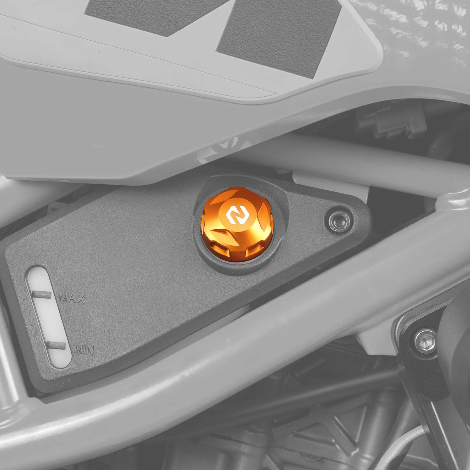 Reservoir Cover Cooling Liquid Bottle Cap with Gasket For KTM 390 / 250 / 125 Duke 2024