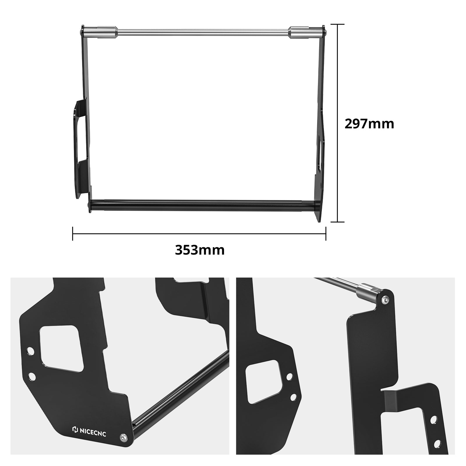 Radiator Guard For Yamaha Tenere 700 / XTZ700 2019-2024