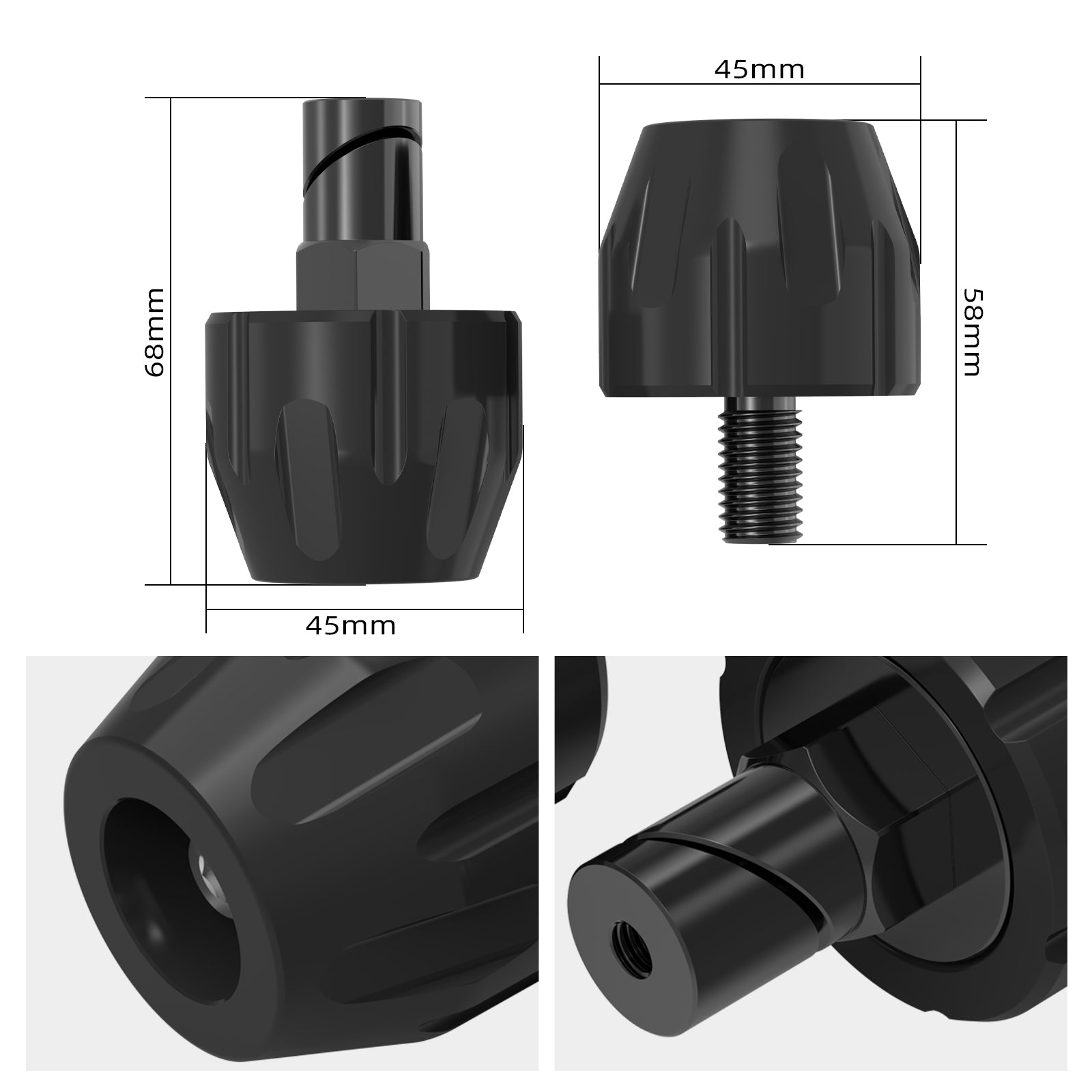 Front Wheel Slider Crash Guard For BMW R1250GS / Adventure