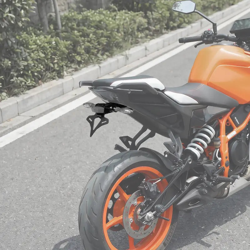 Tail Tidy License Plate Holder For KTM Duke 125 250 390 2024-2026
