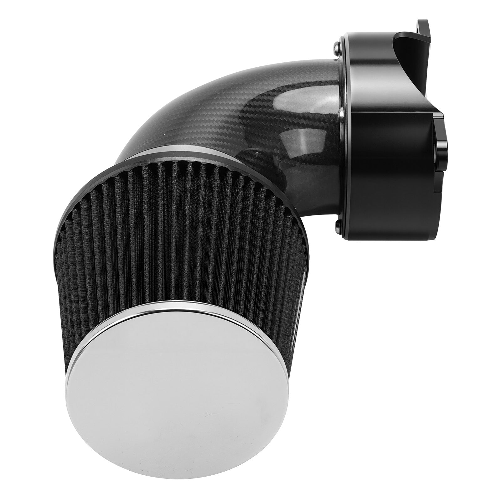 High-Flow Air Cleaner w/External Breather Kit For Harley Twin Cam Engine 2001-2016