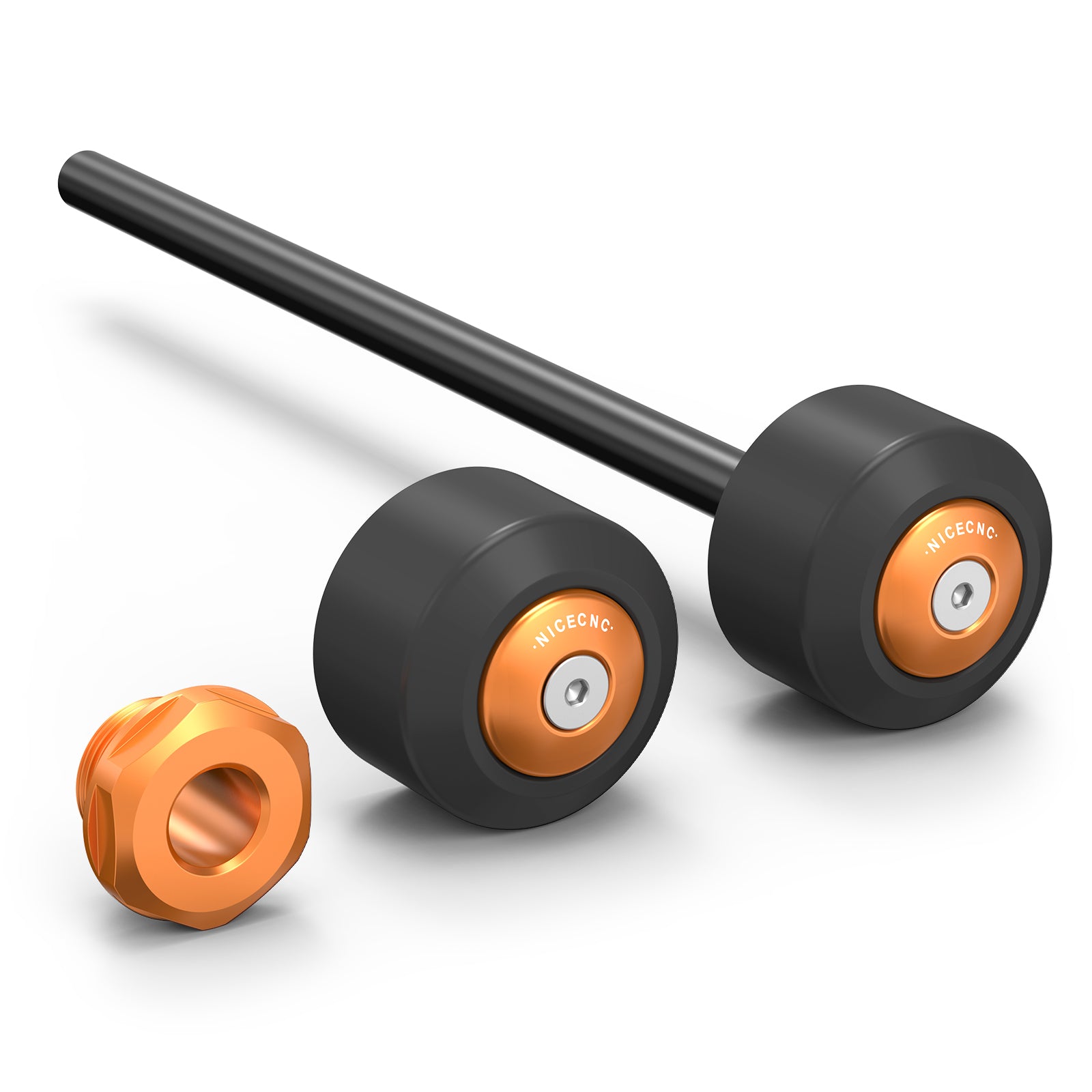 Front Axle Slider Crash Bung Kit For KTM 250 390 Duke RC 390 Adventure R