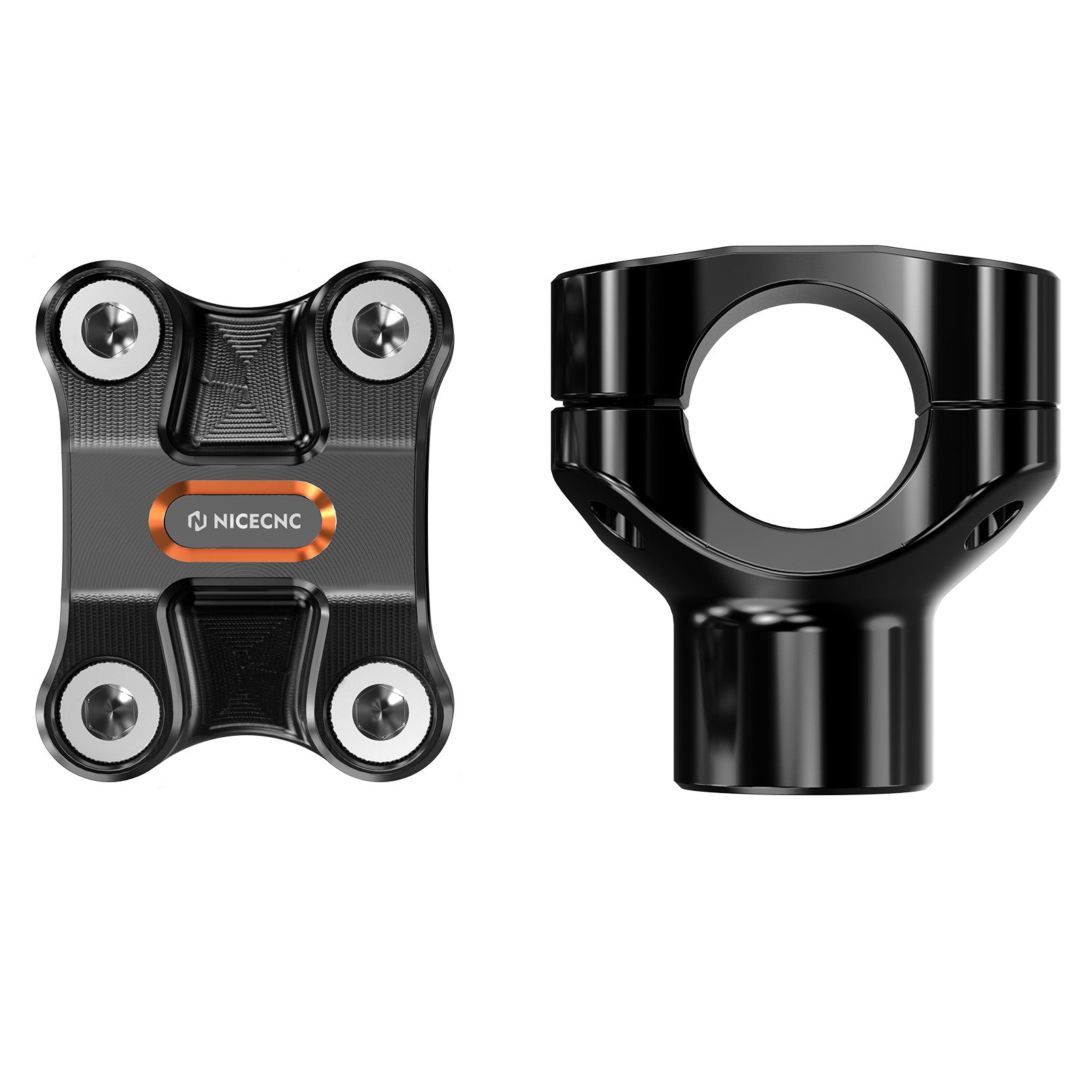 2" Handlebar Risers For Harley Dyna Low Rider Street Bob Super Glide 1.25" Bar