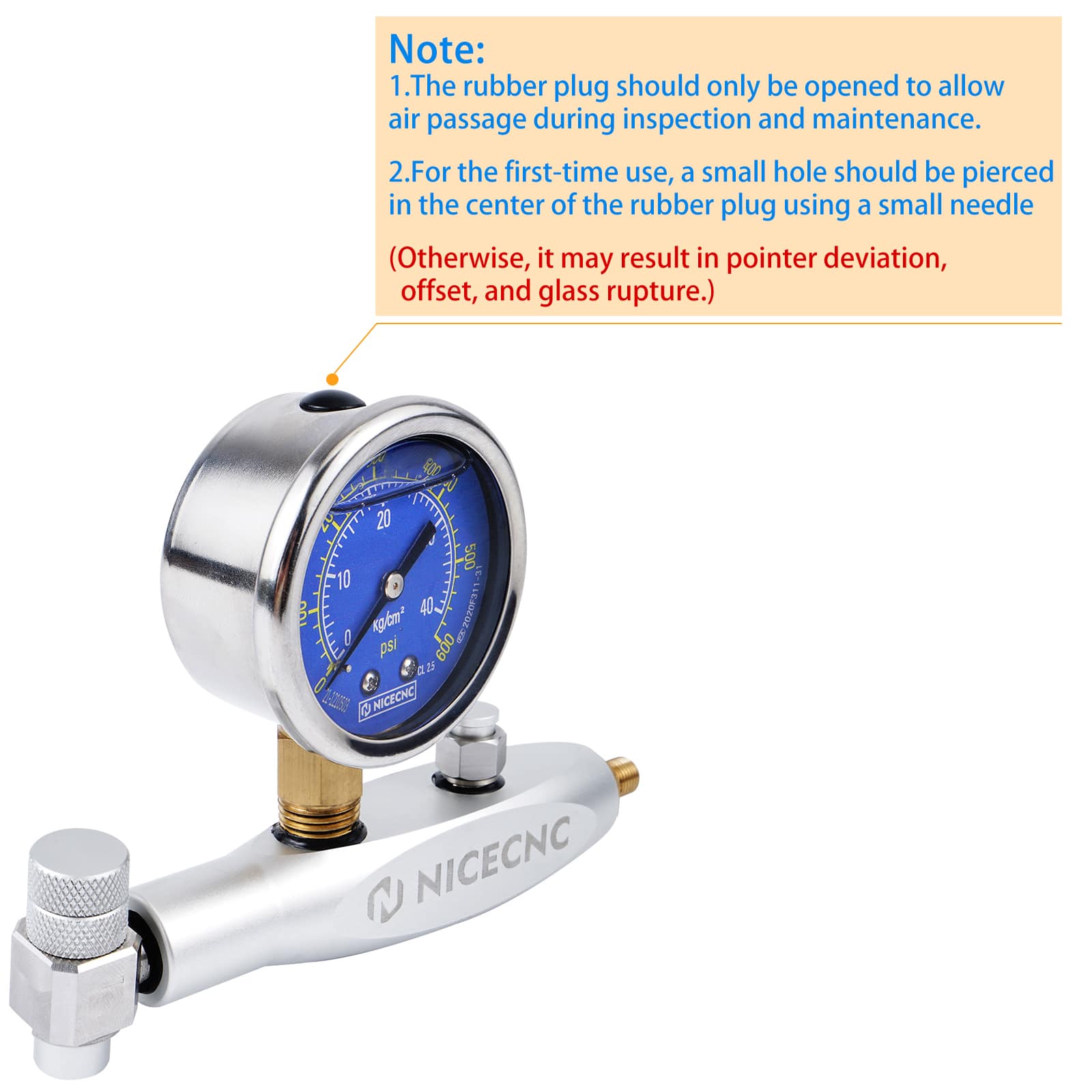 Nitrogen Regulator Kit No Loss Chuck for off-road bikes, ATVs, UTVs