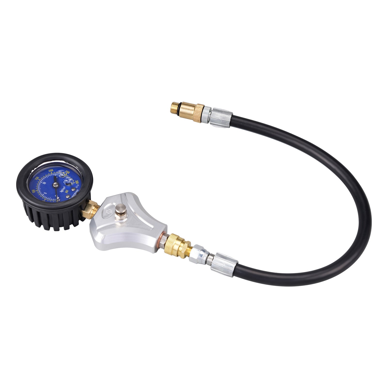 Engine Compression Tester with 10 12 14 mm Adapters For Motorcycle ATV