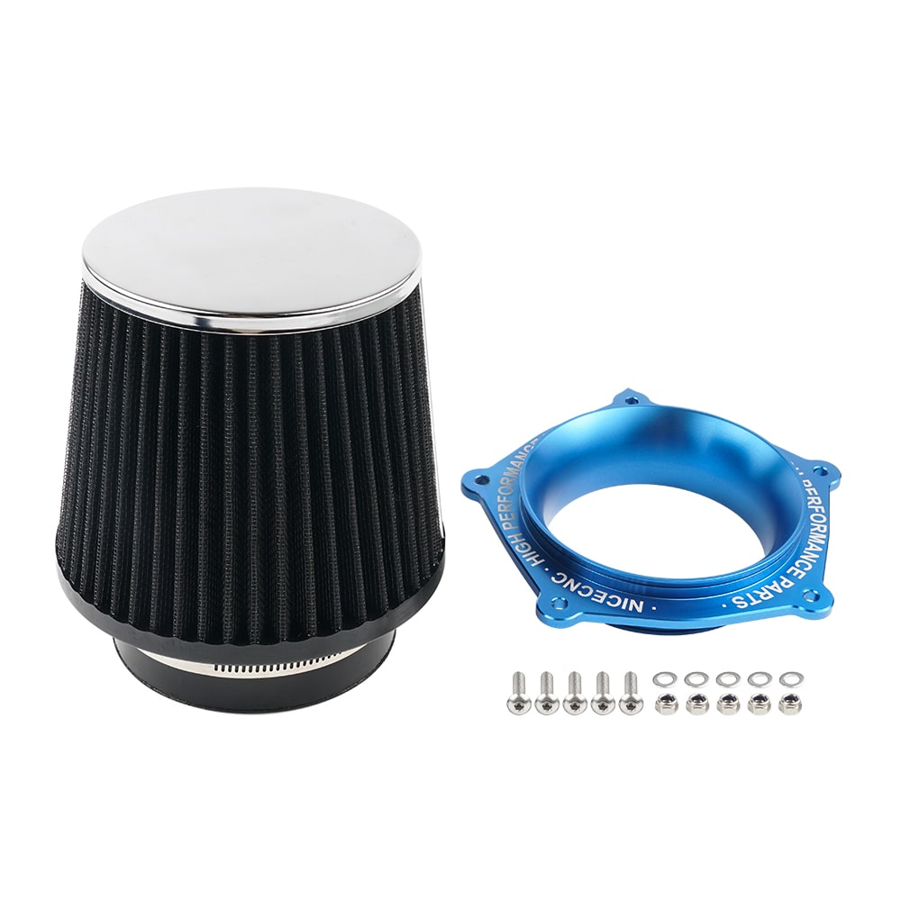 High Flow ATV Air Filter Intake w/ Adapter Kit For Yamaha YFZ450R 2009-2024