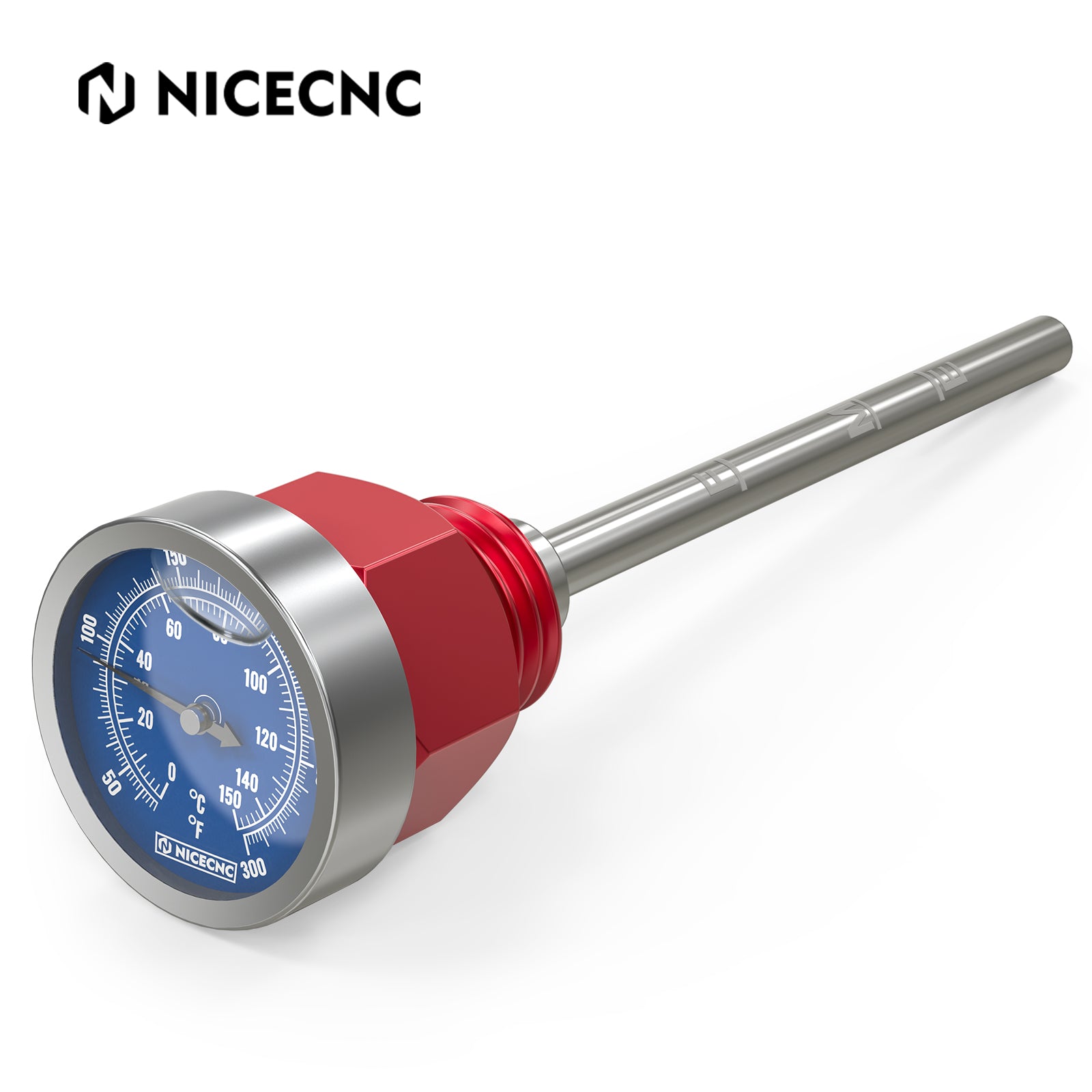 ATV Engine Oil Dipstick w/ Temp Gauge Lever Check Plug For Yamaha YFZ450R 09-24