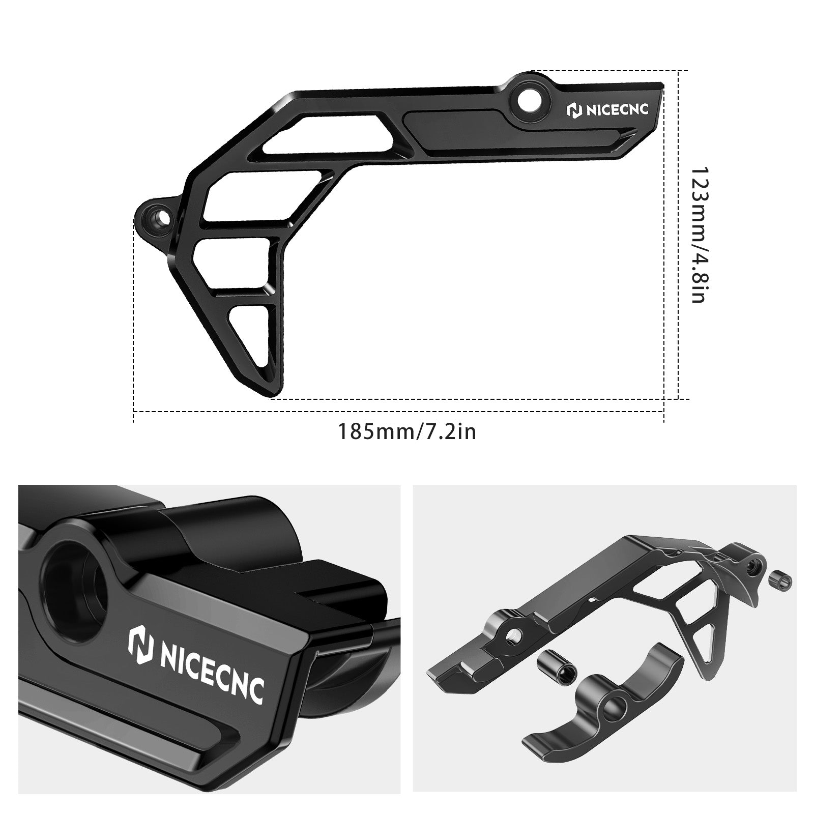 Front Sprocket Cover Case Saver For Husqvarna 701 Enduro Supermoto 2016-2025