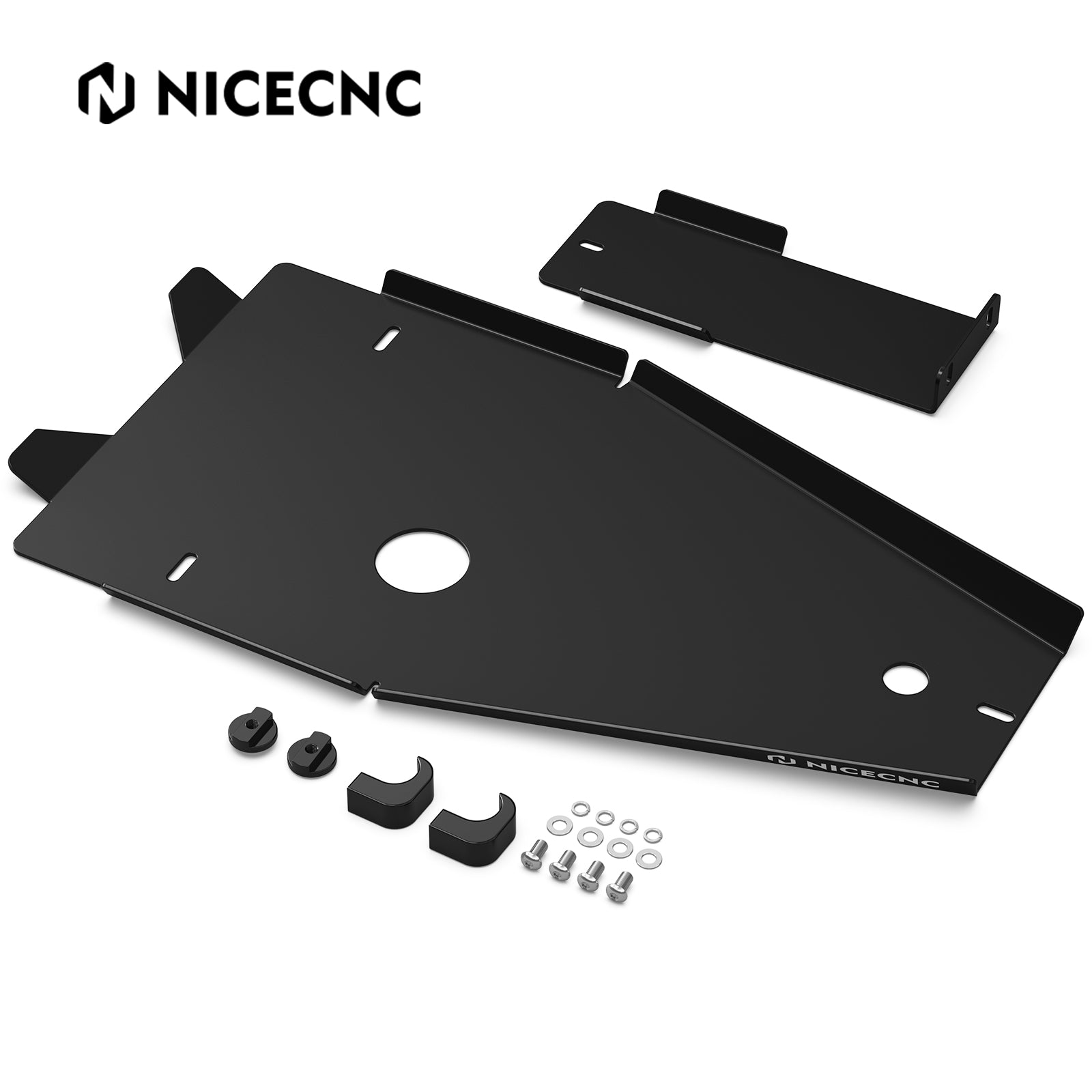 ATV Full Chassis Glide Frame Engine Skid Plate Guard For Yamaha Raptor 700 700R 06-26