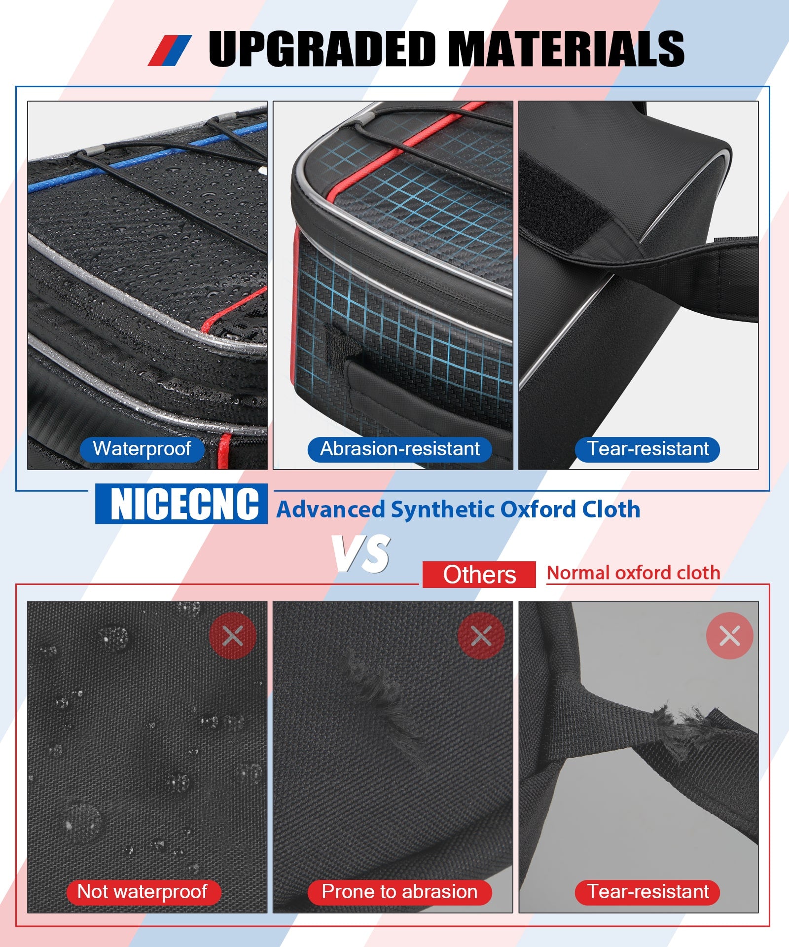 Motorcycle Top Case Bag 20L | One Expandable+One Insulation Bag For BMW R1250GS Adv R1200 GS