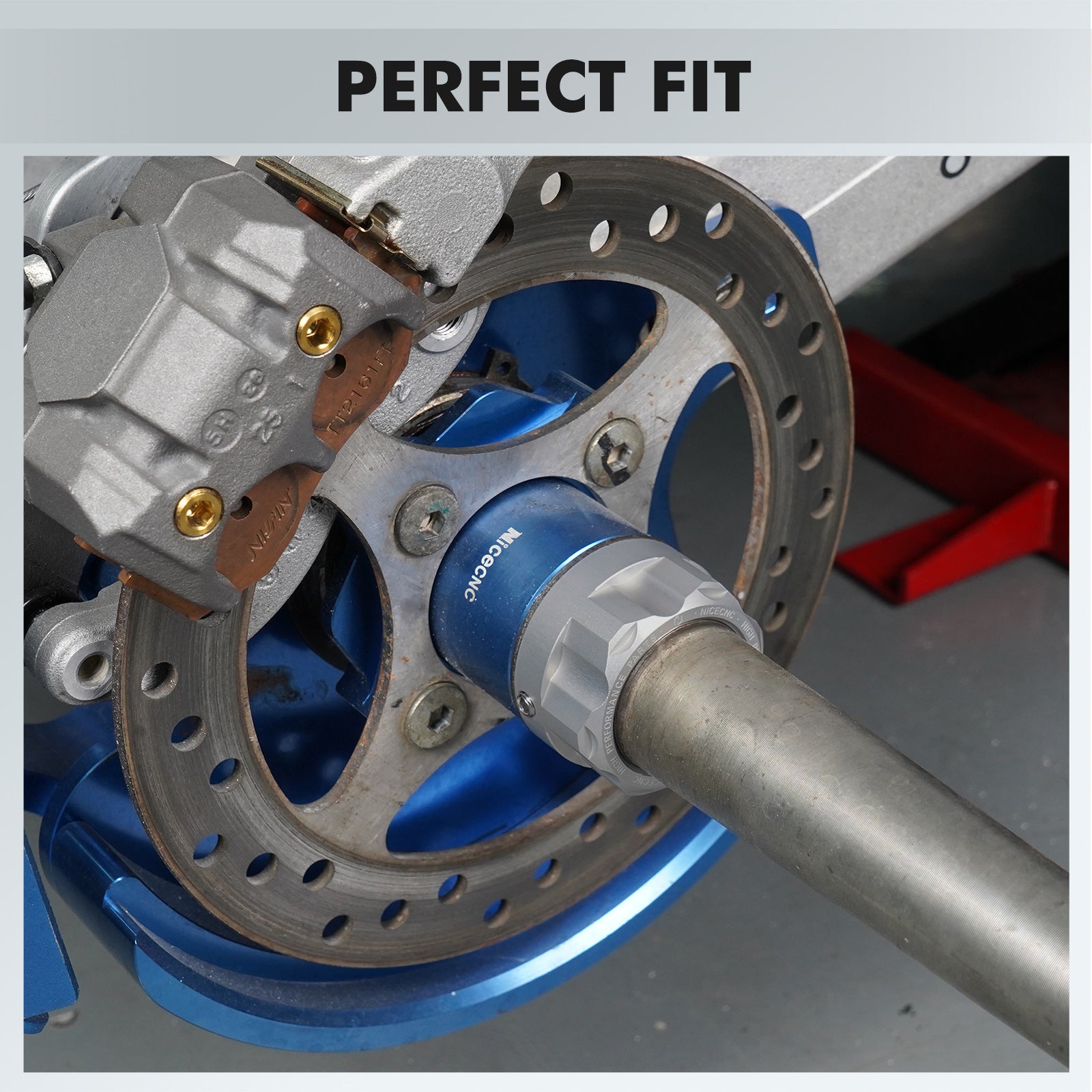 ATV Rear Wheel Axle Locking Nut #90179-36003-00 For Yamaha Raptor 700 2006-2024