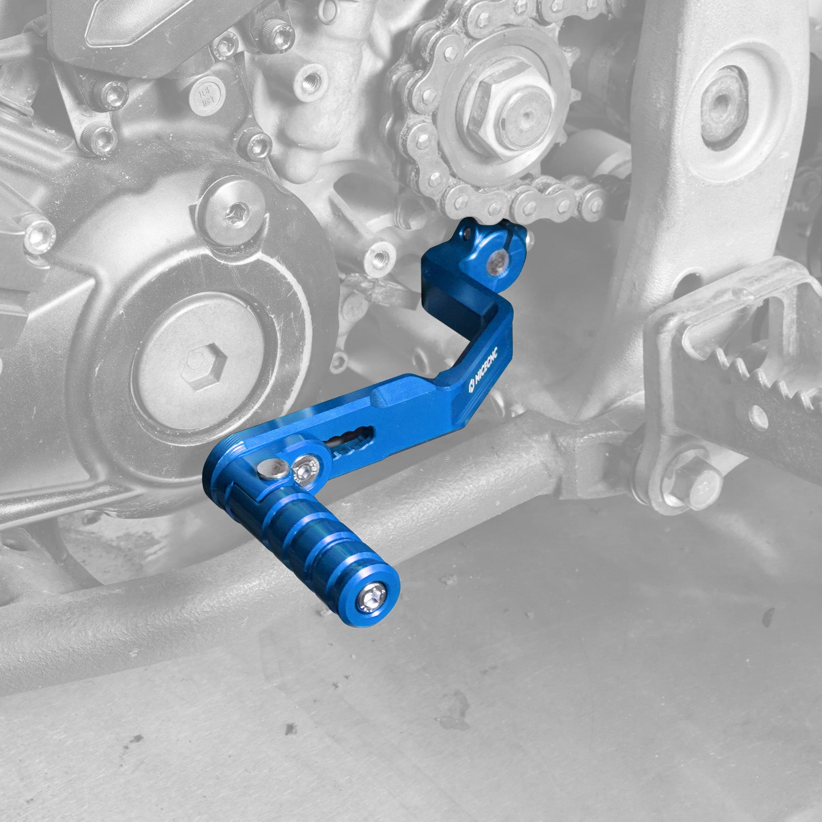 ATV Engine Case Saver Chain Guide Guard+ Folding Shift Lever For Yamaha YFZ450R