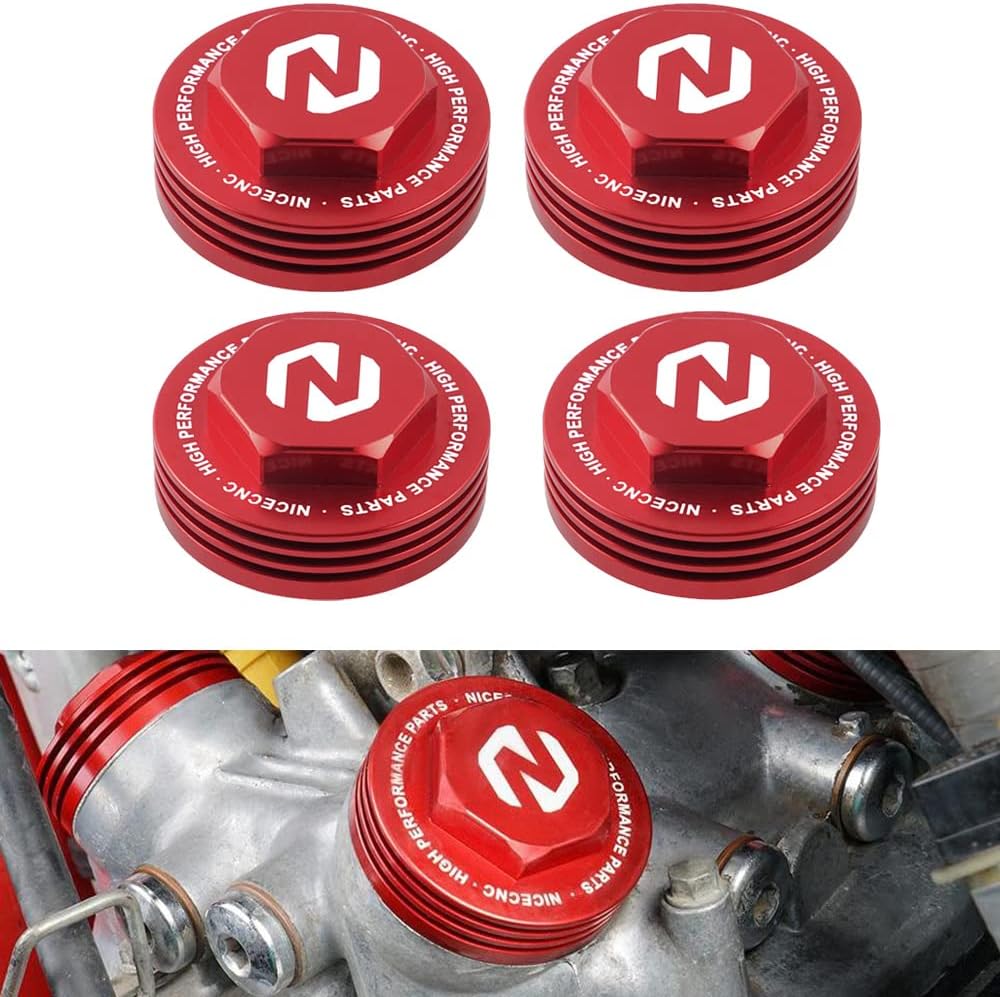 Valve Tappet Cover Adjustment Cap for Honda XR650L 1993-2024 XR600R 1985-2000