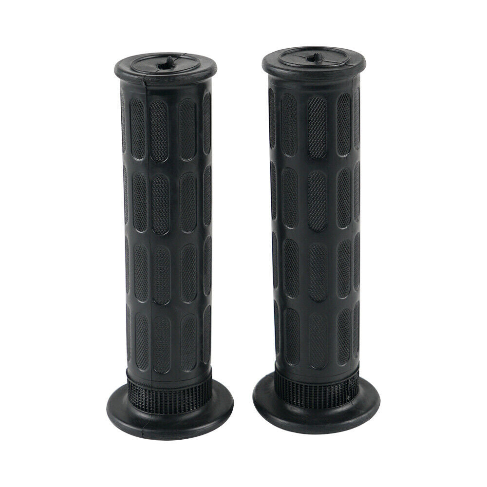 1 Pair 7/8" Handlebar Grips For Honda Kawasaki Suzuki