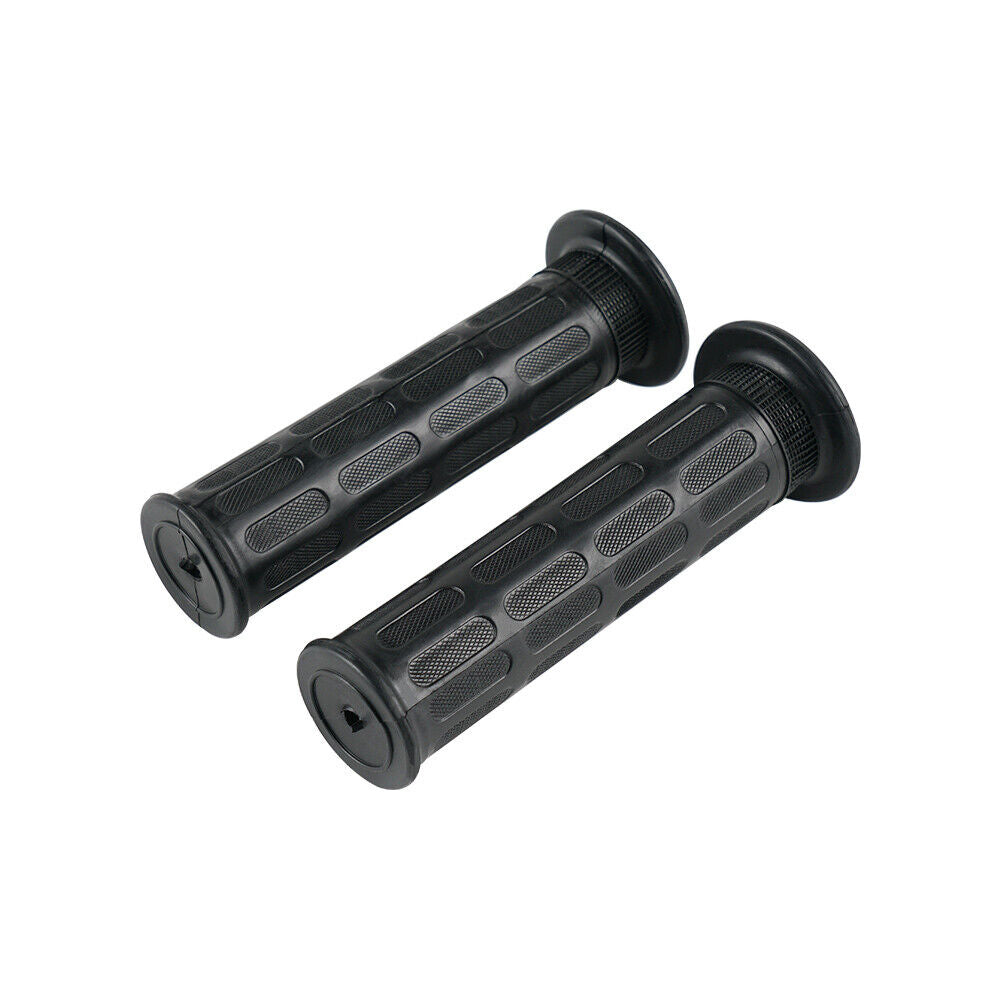 1 Pair 7/8" Handlebar Grips For Honda Kawasaki Suzuki