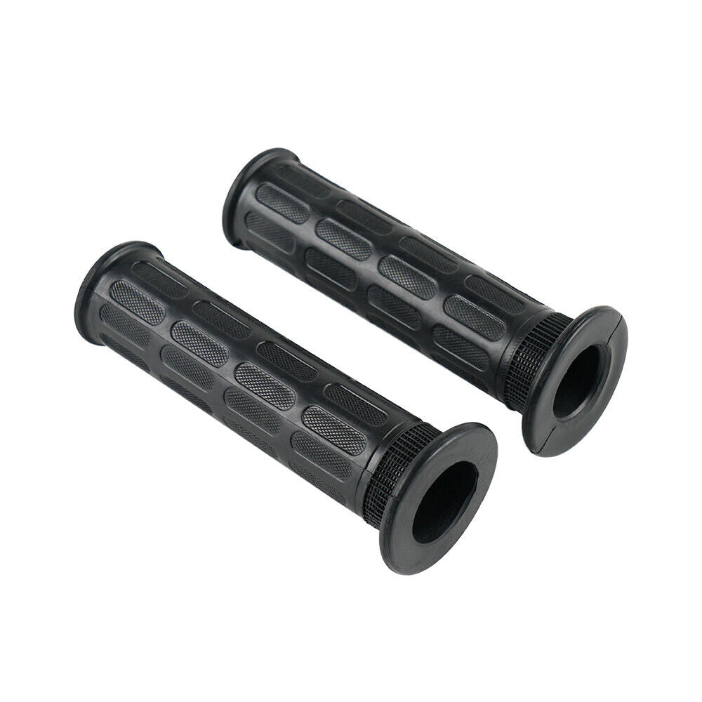 1 Pair 7/8" Handlebar Grips For Honda Kawasaki Suzuki