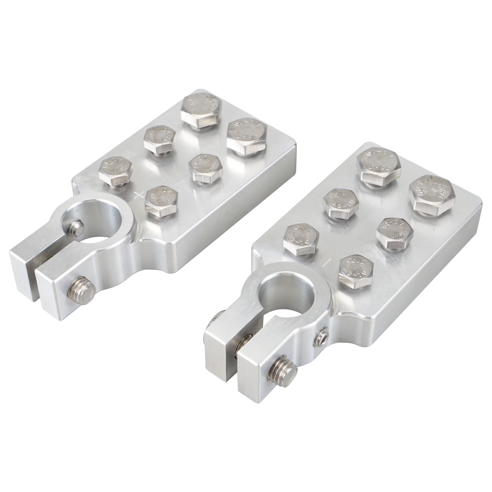 6 Spot Car Audio Battery Terminal For Standard SAE Post Style Batteries