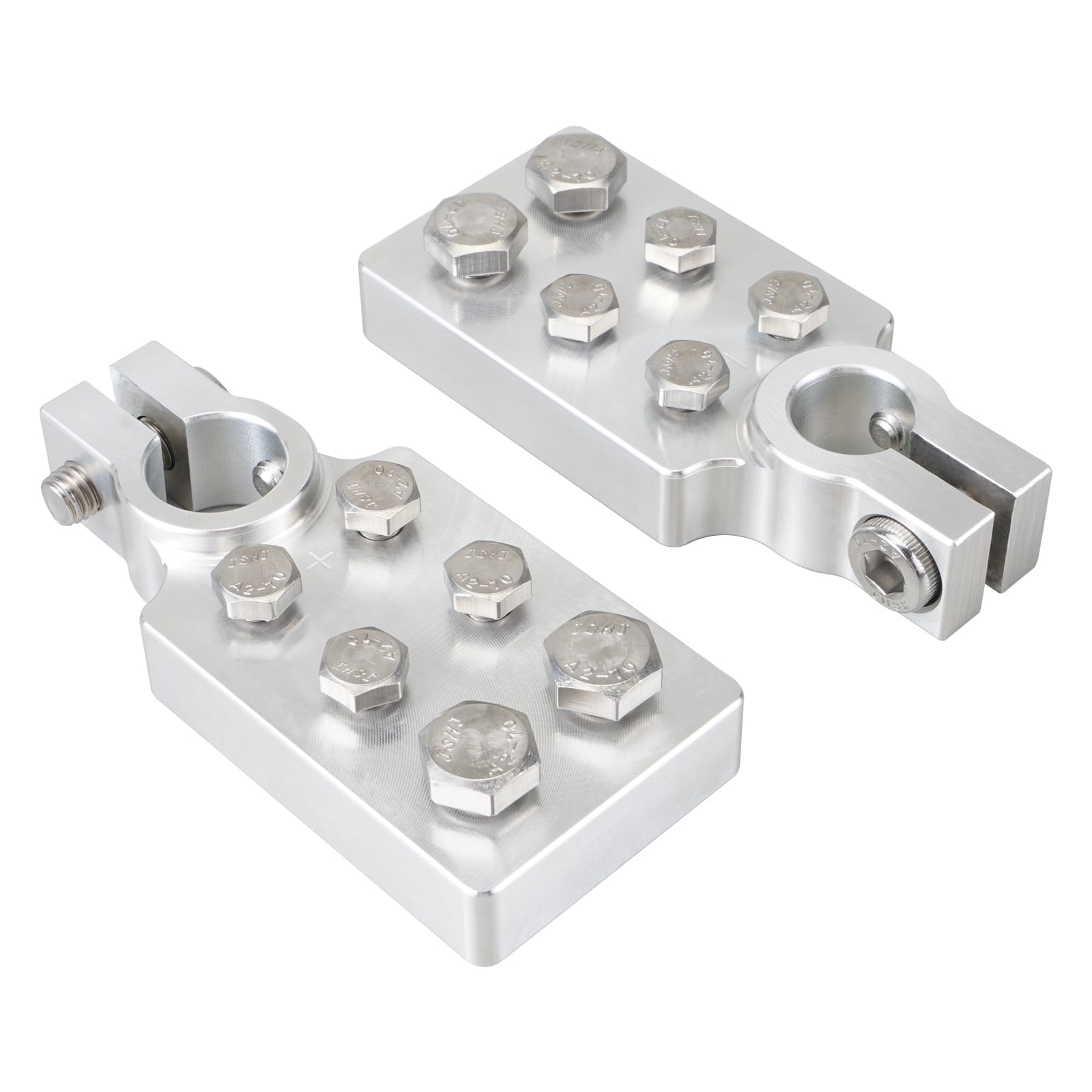 6 Spot Car Audio Battery Terminal For Standard SAE Post Style Batteries