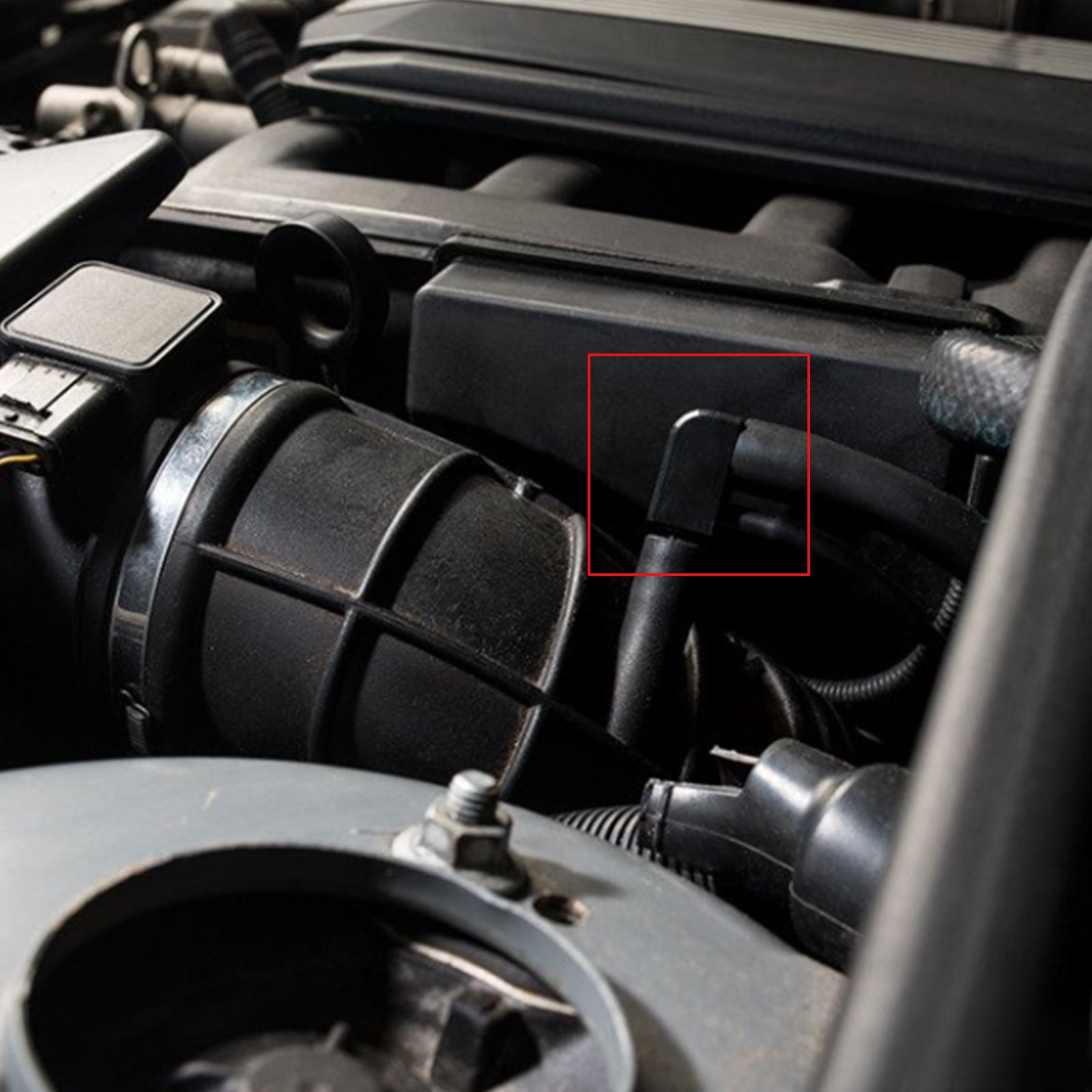Aluminum Vacuum Hose F-Connector For BMW E39 E46 Z3 Engine