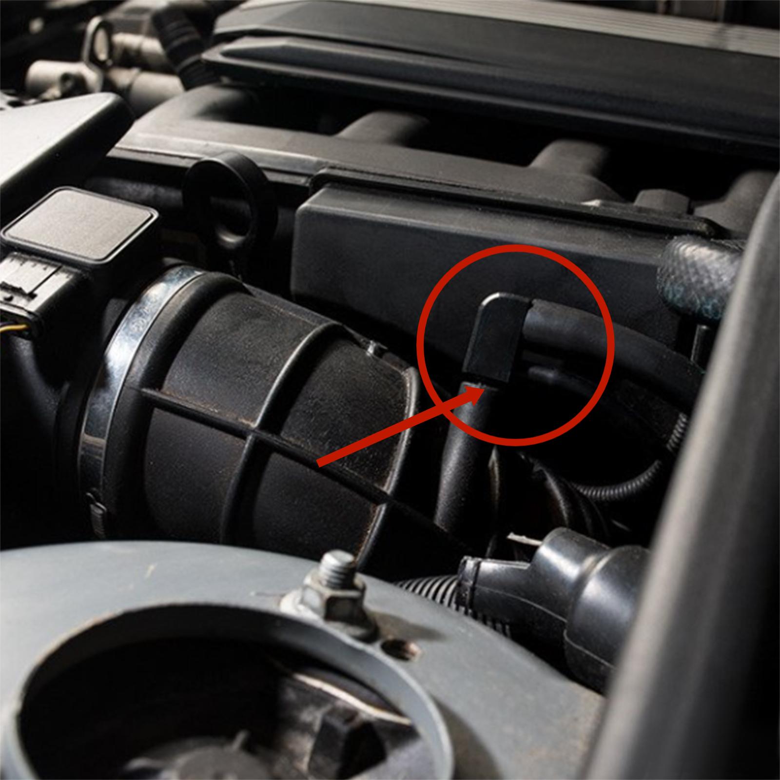 Aluminum Vacuum Hose F-Connector For BMW E39 E46 Z3 Engine