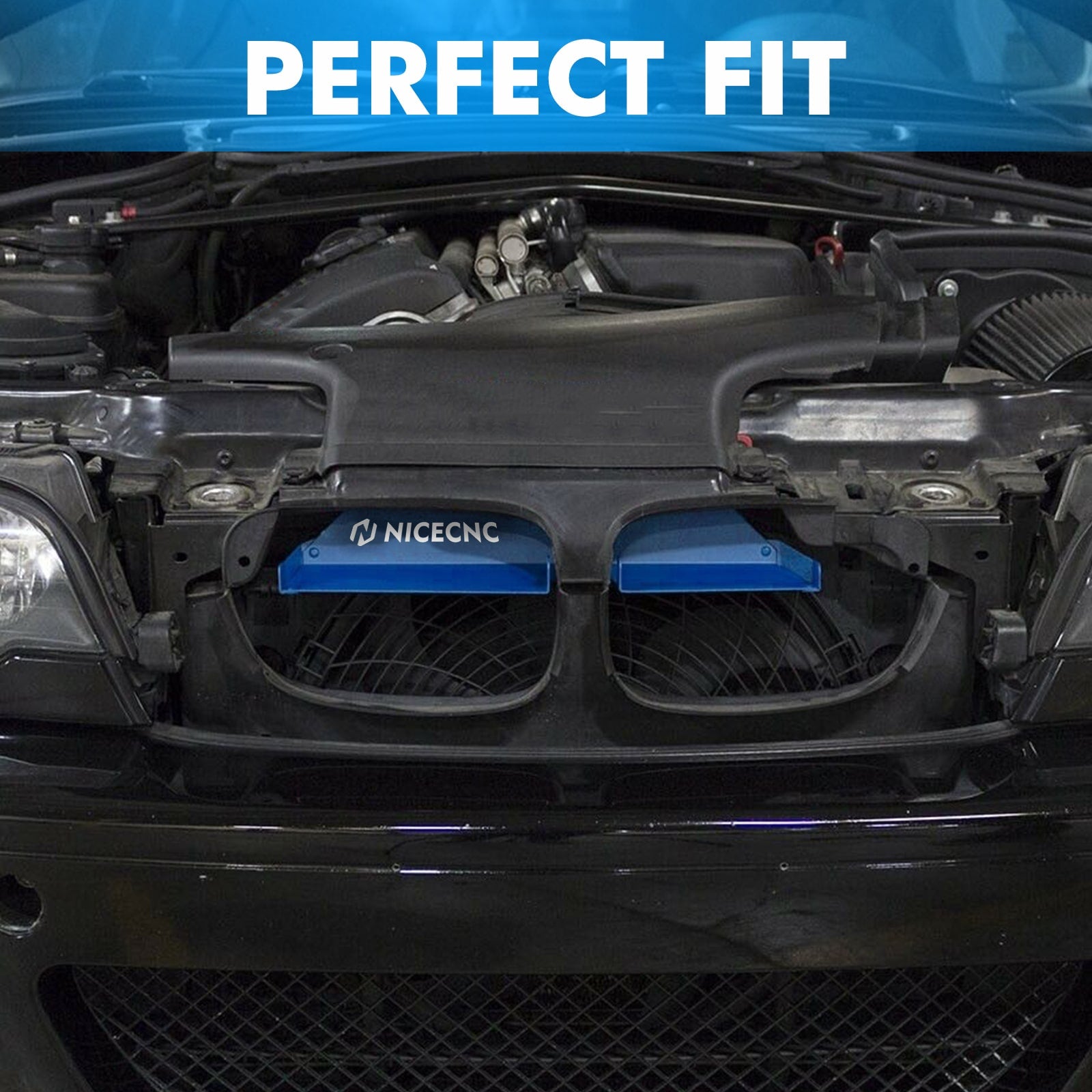 Dynamic Air Scoop For BMW E46 3-Series