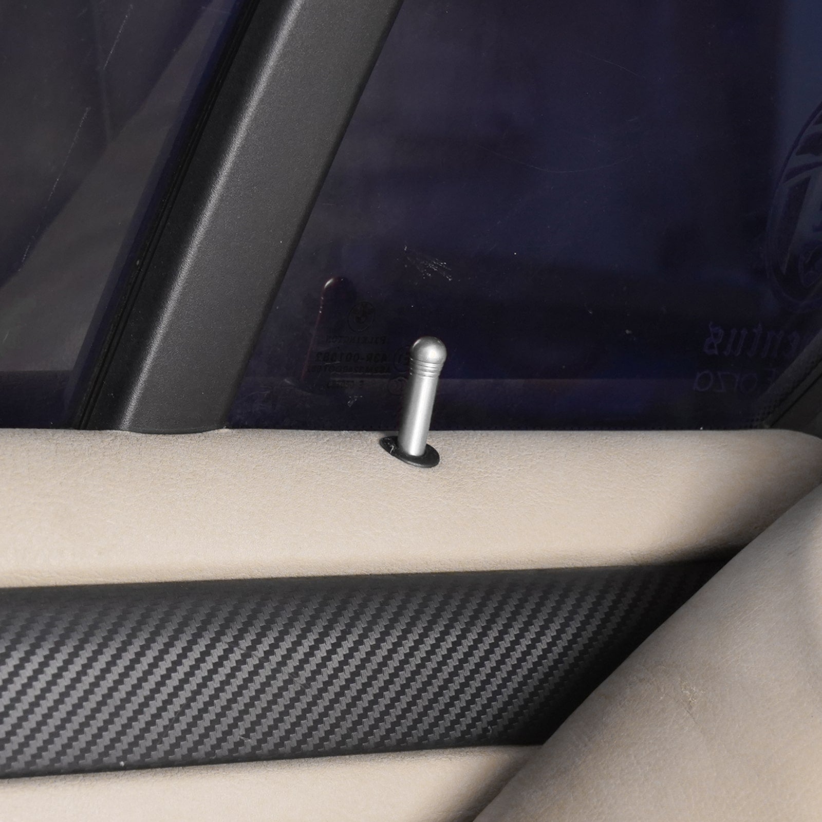 Ball Style Car Door Lock Knobs Buttons For BMW E46 E90 Z4 E87 E88 E84