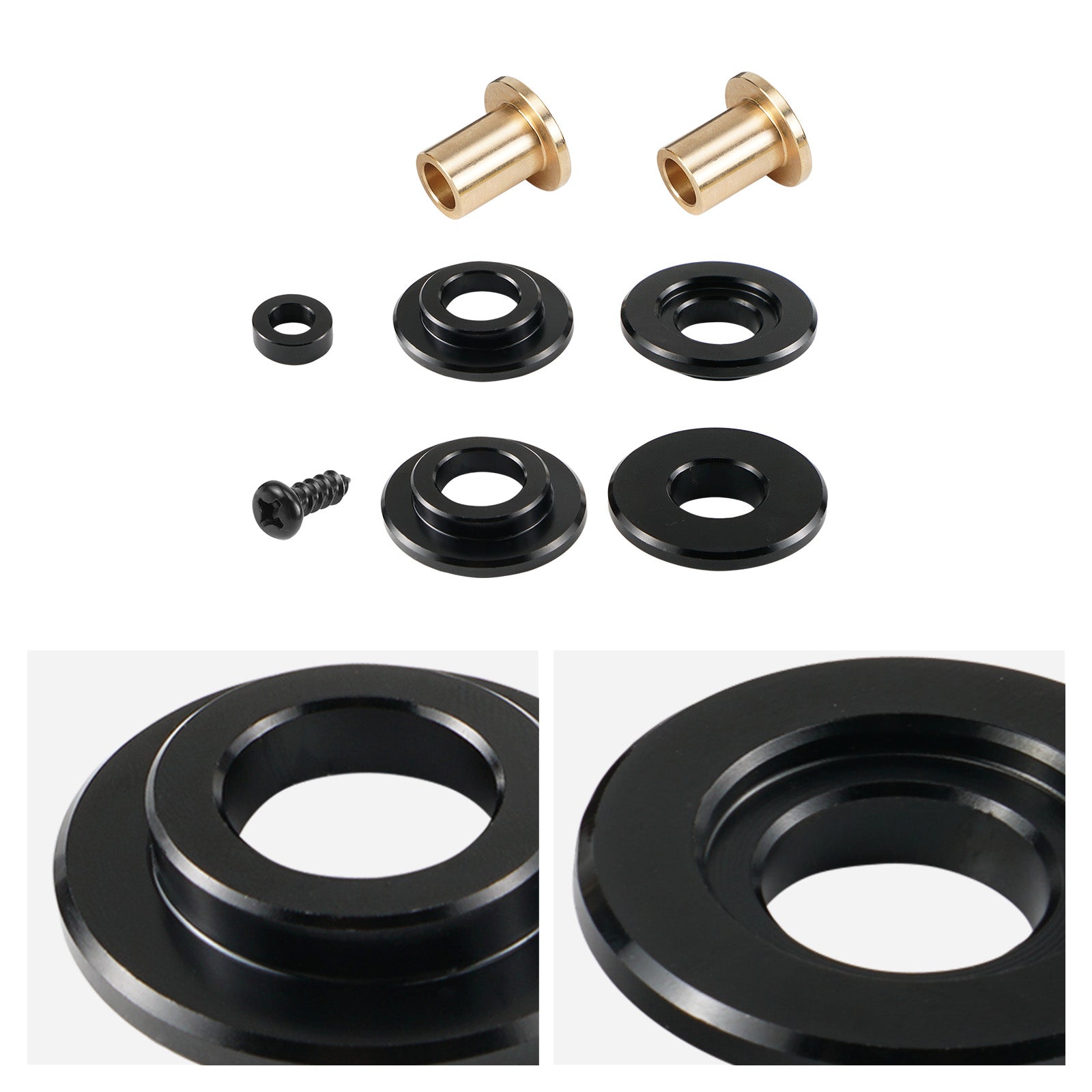 Solid Shifter Bushing For VW Golf MK7 Audi A3 Q3 TT Plastic Relay Lever with 10mm Pin