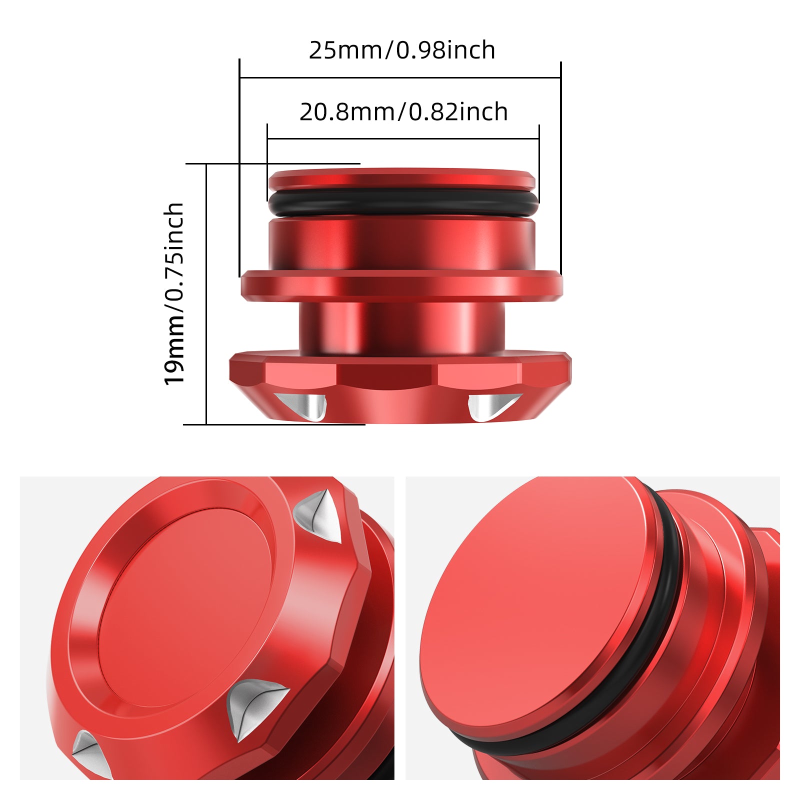 Universal Cigarette Lighter Plug Cover For Automotive Vehicles Boats w/Standard 12V Power Source
