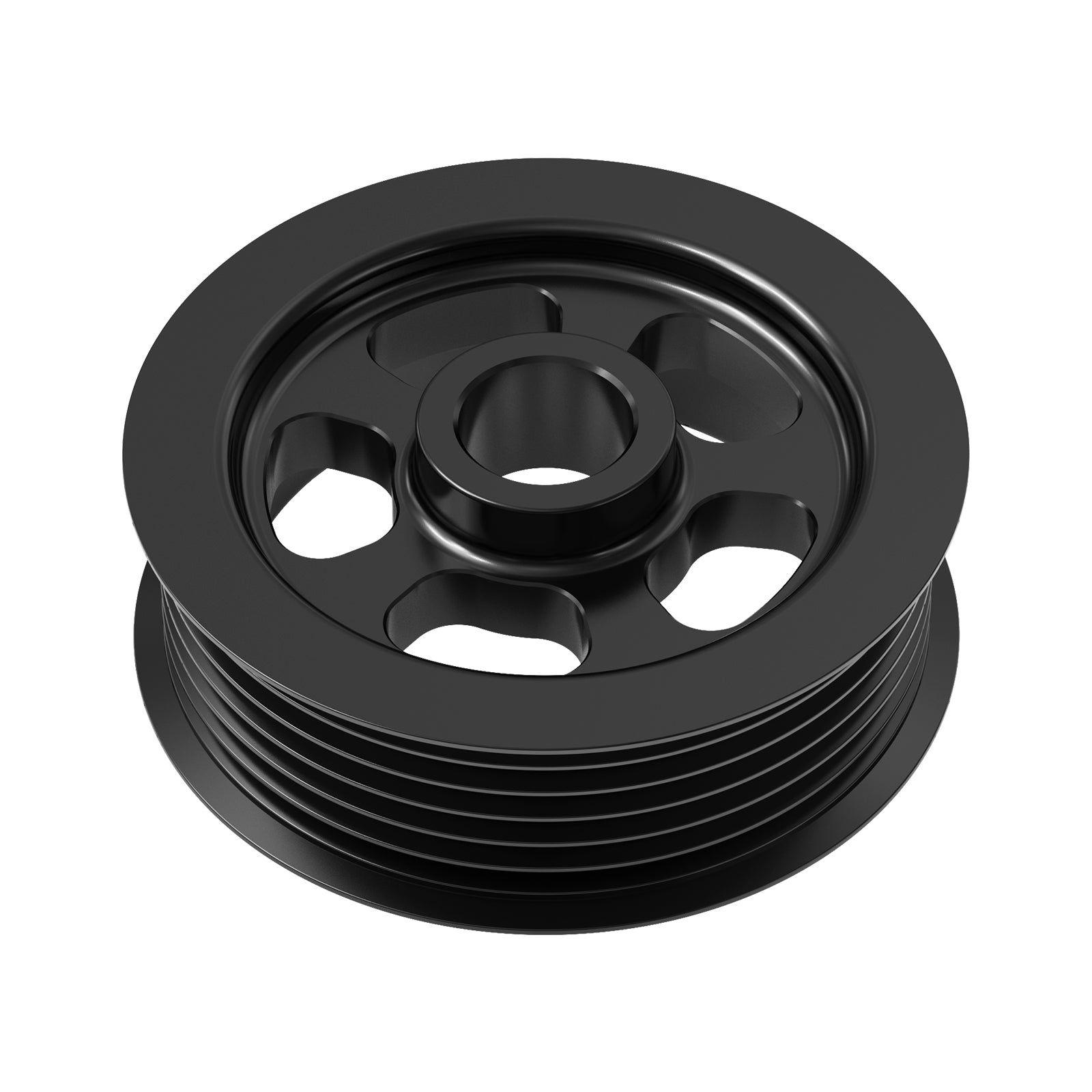LS 3" OD Overdrive 6 Rib Alternator Pulley For LS1 LS2 LS3 LS6 For 98-02 F-Body GTO 99-13 Truck/SUV