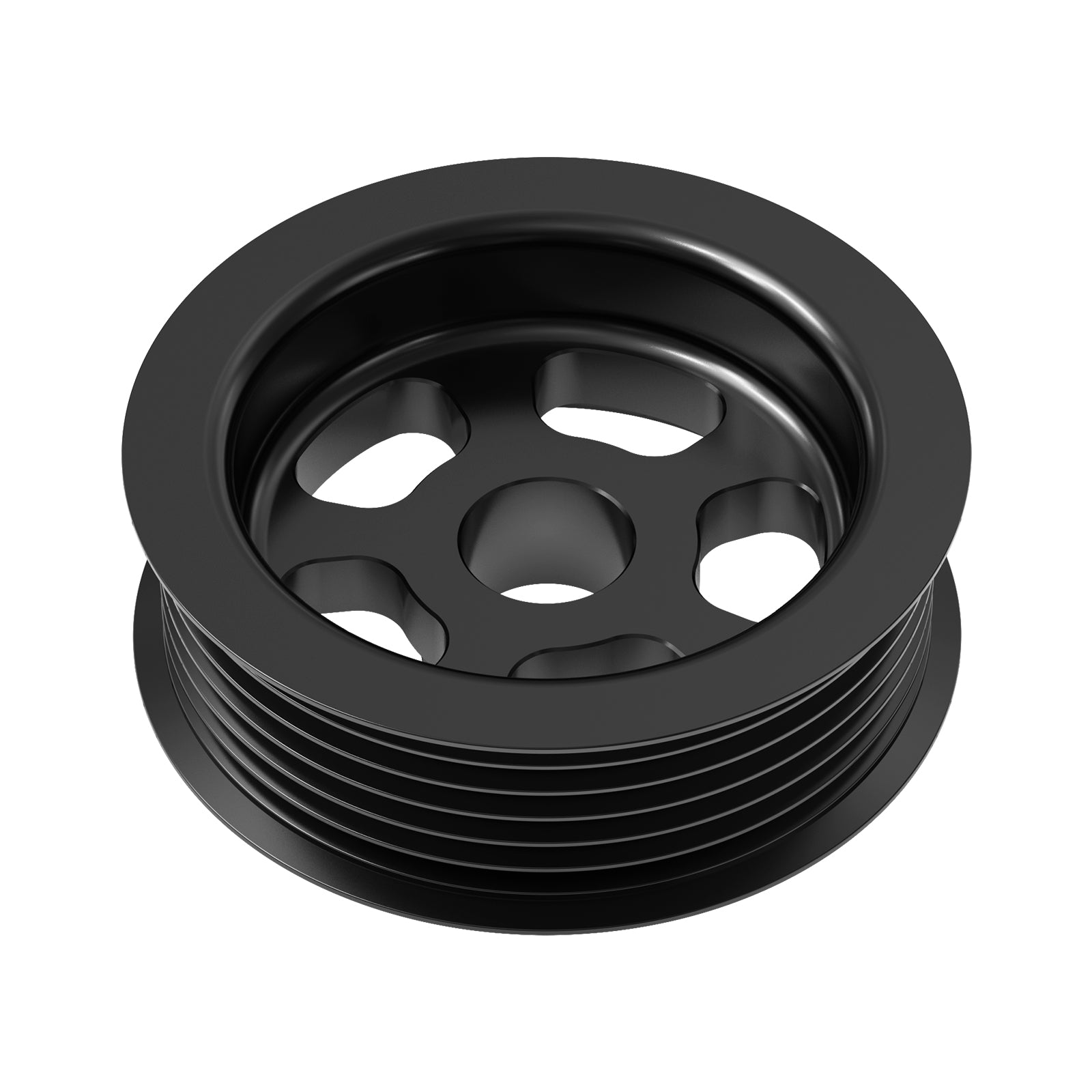 LS 3" OD Overdrive 6 Rib Alternator Pulley For LS1 LS2 LS3 LS6 For 98-02 F-Body GTO 99-13 Truck/SUV