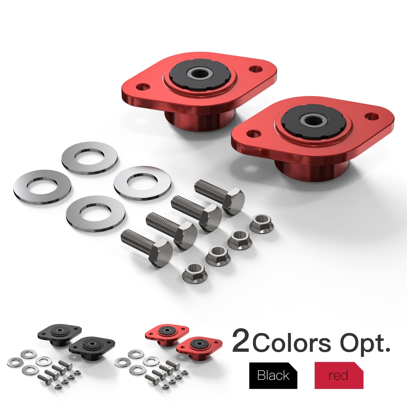 10mm Rear Polyurethane Shock Mounts For BMW E30 E36 E46 Z3 Z4