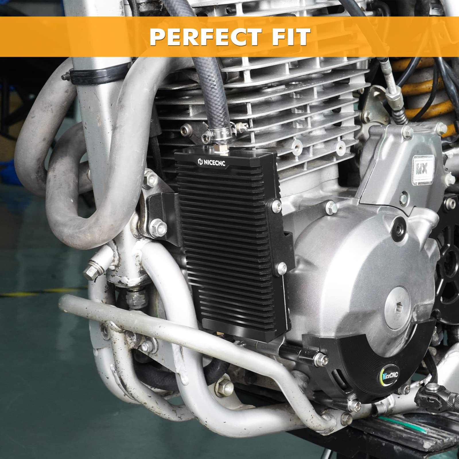NICECNC Radiator Oil Cooler For Honda XR650L 1993-2025