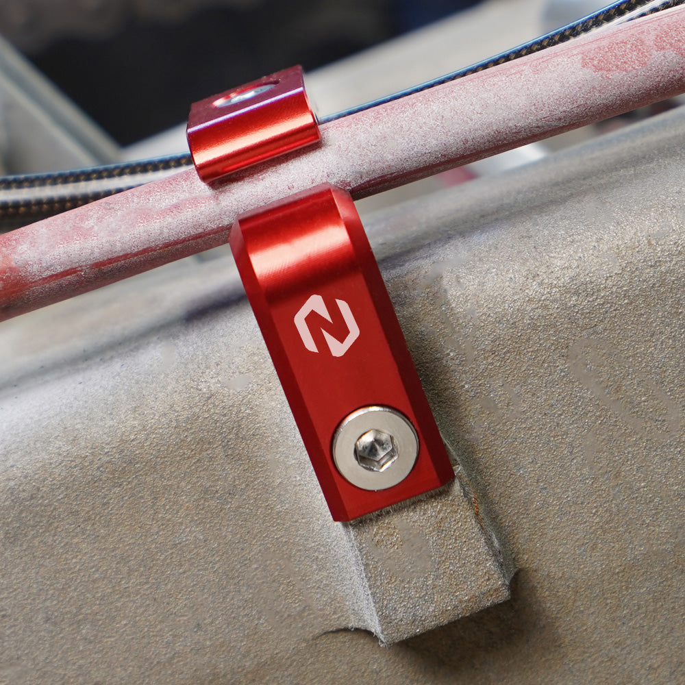 Dual Brake Parking Line Hose Snap Clamp For Yamaha Raptor 700 2006-2023