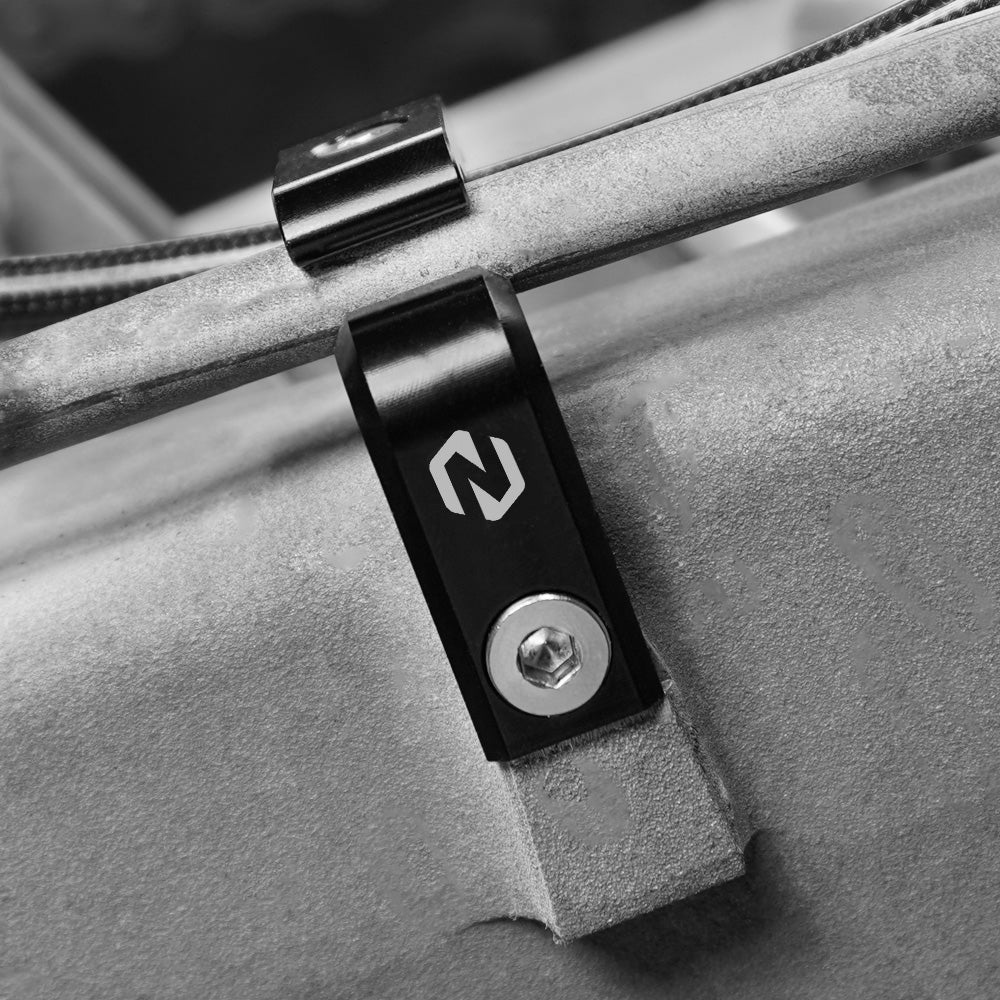 Dual Brake Parking Line Hose Snap Clamp For Yamaha Raptor 700 2006-2023