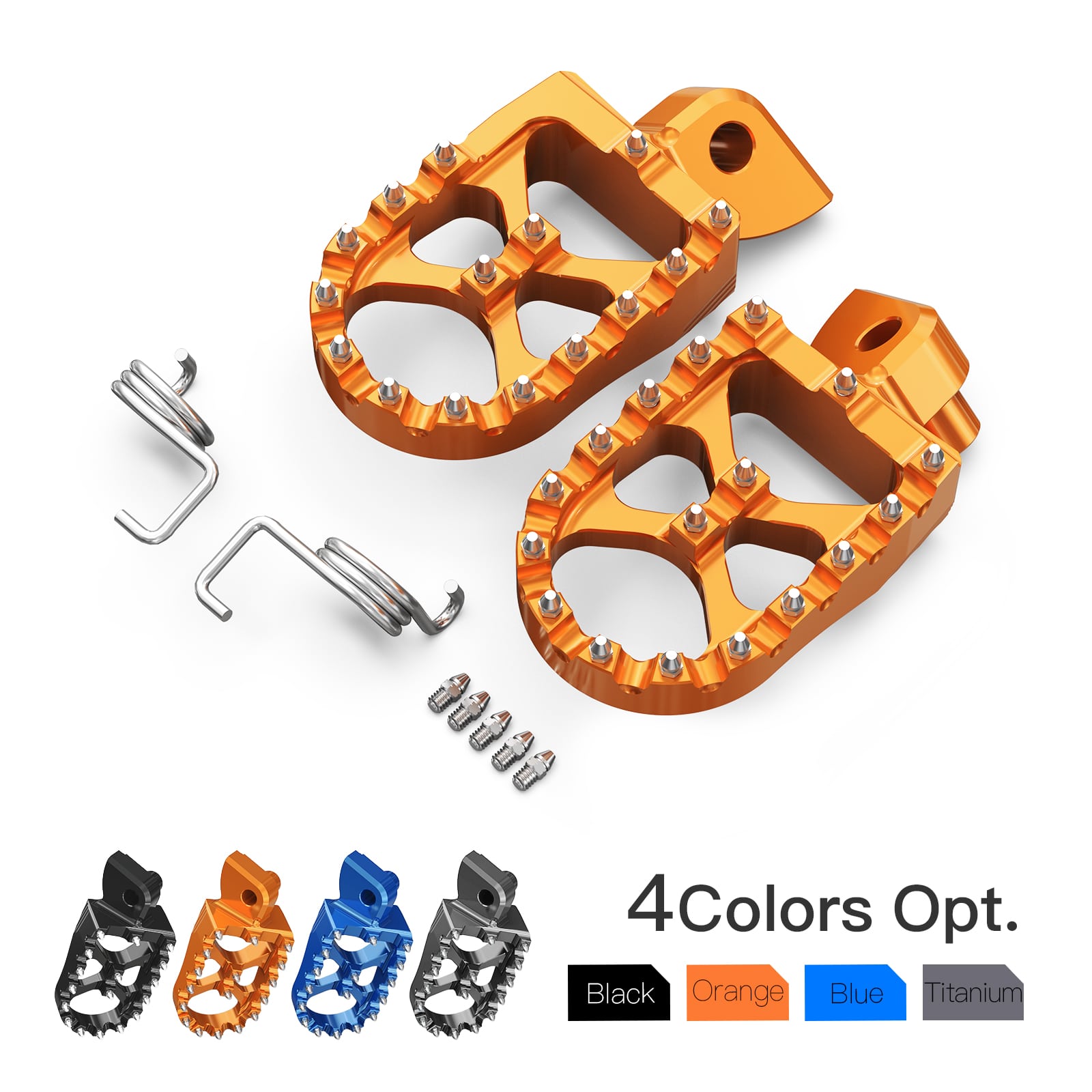 Forged Foot Pegs Rests Pedals For KTM 350 500 EXC-F 1998-2016