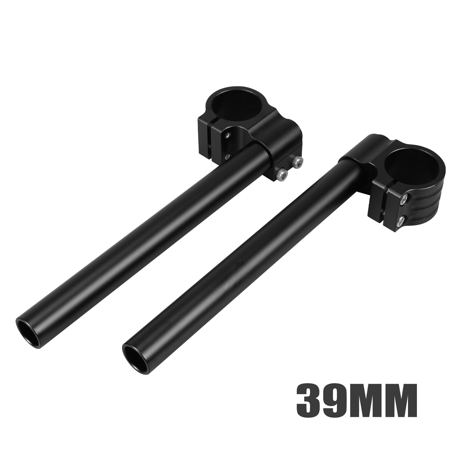 39mm Clip Ons Handlebar 1" Bar For Harley Davidson Sportster 883 1200 Dyna Fat Street Bob Low Rider Super Glide