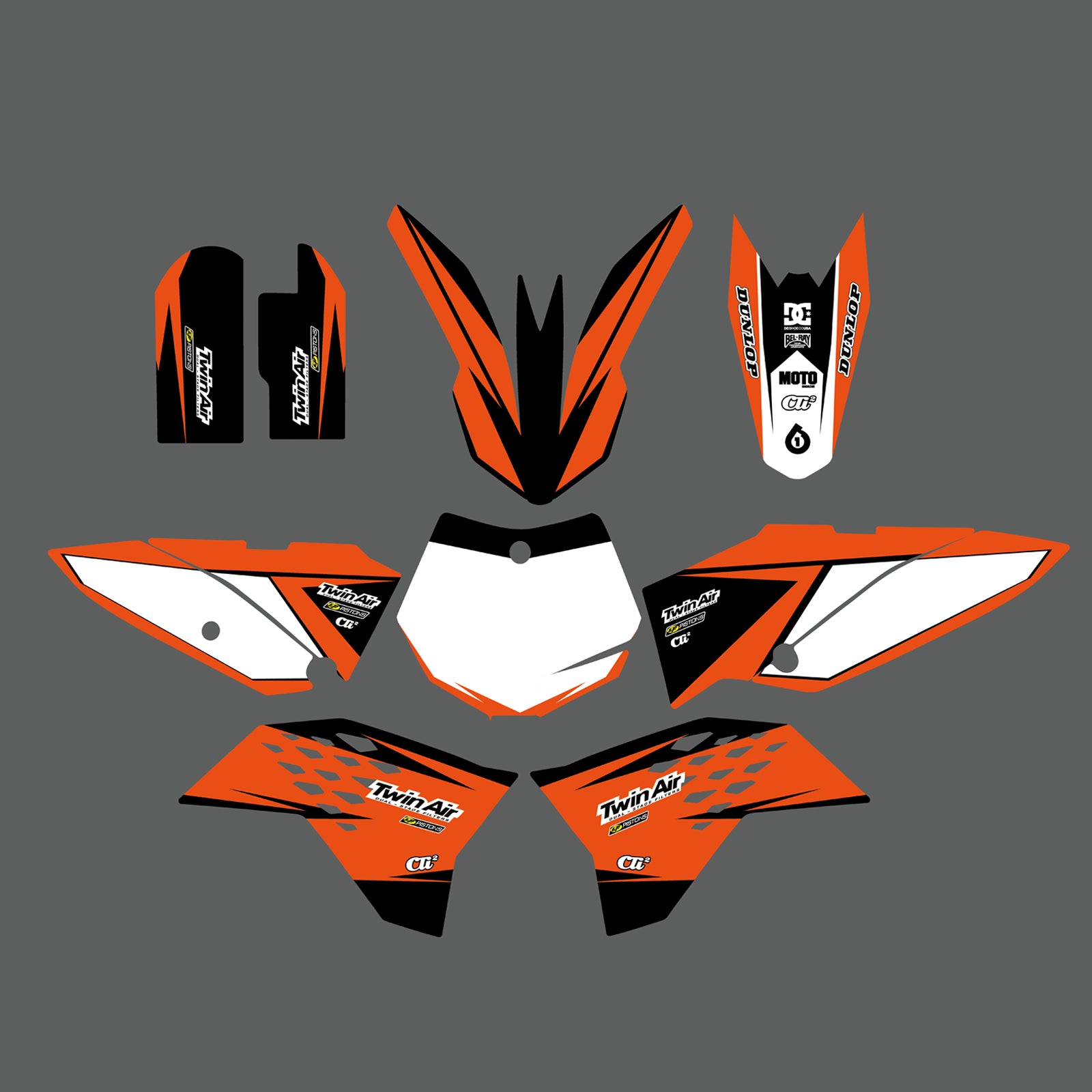 Motorcycle Full Graphics Deacls Stickers For KTM SX65 2009-2015