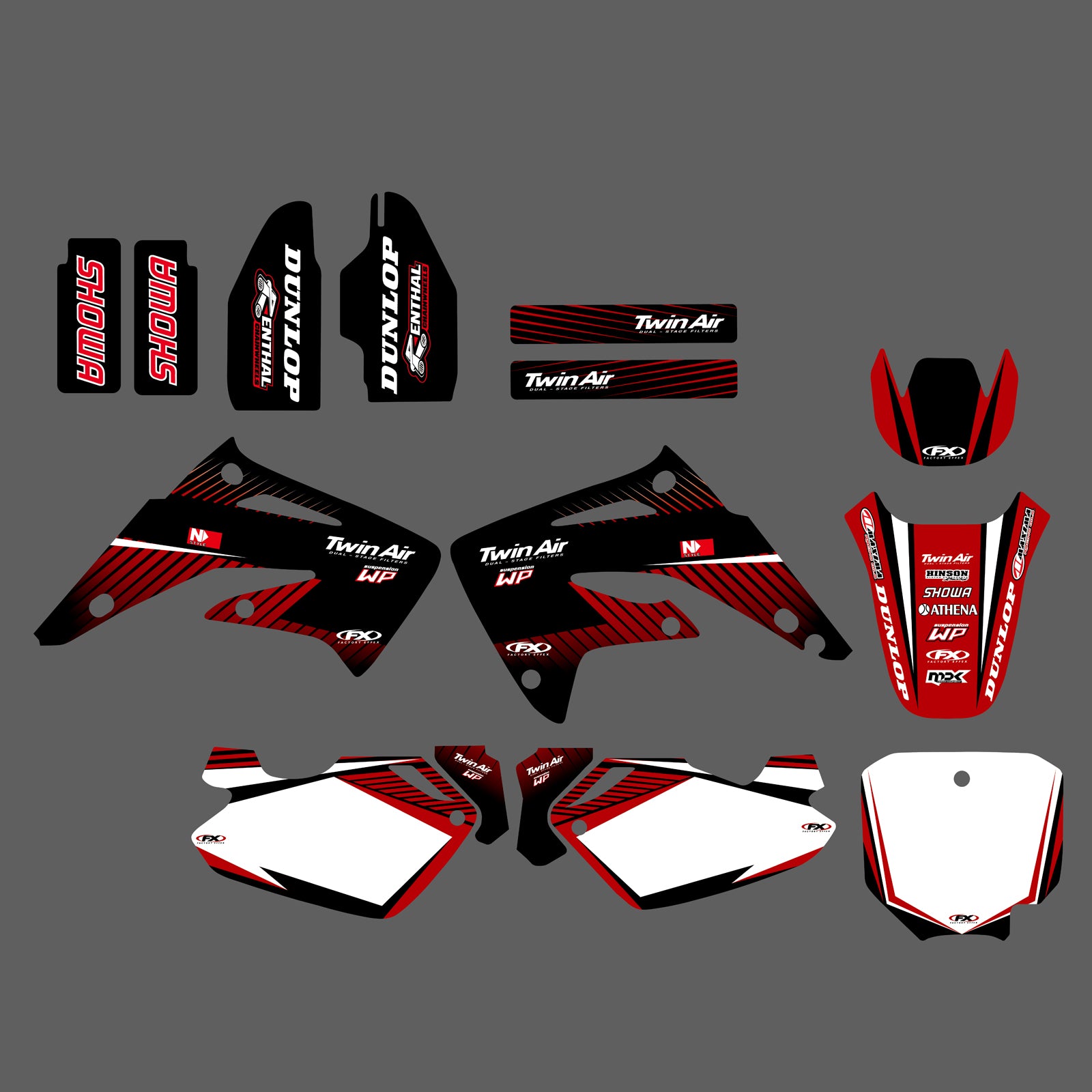 Motorcycle Decals Graphic Stickers For HONDA CR85 2003-2012