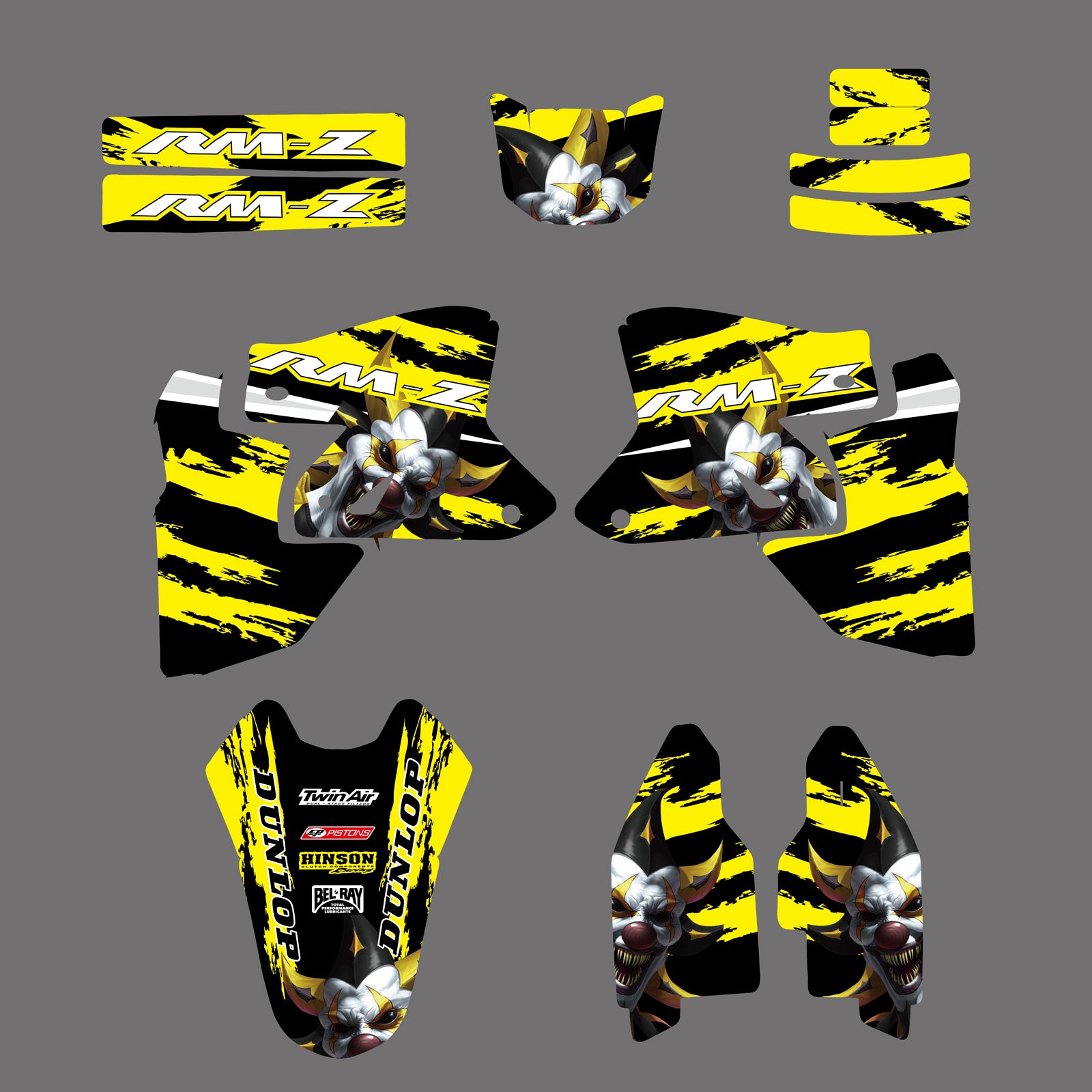 Team Graphics Decals Stickers For Suzuki DRZ400SM DRZ 400SM 2005-2014