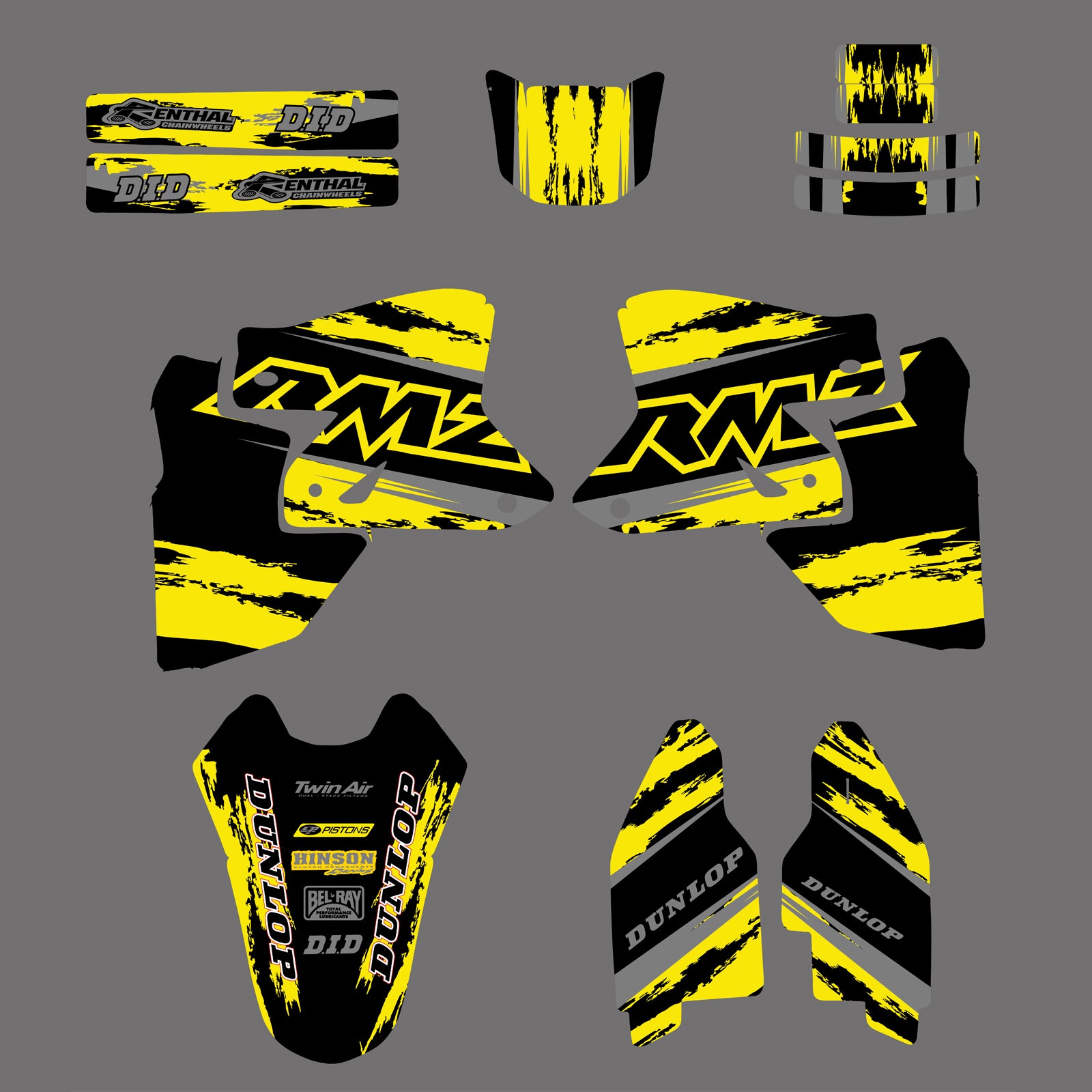 Team Graphics Decals Stickers For Suzuki DRZ400SM DRZ 400SM 2005-2014