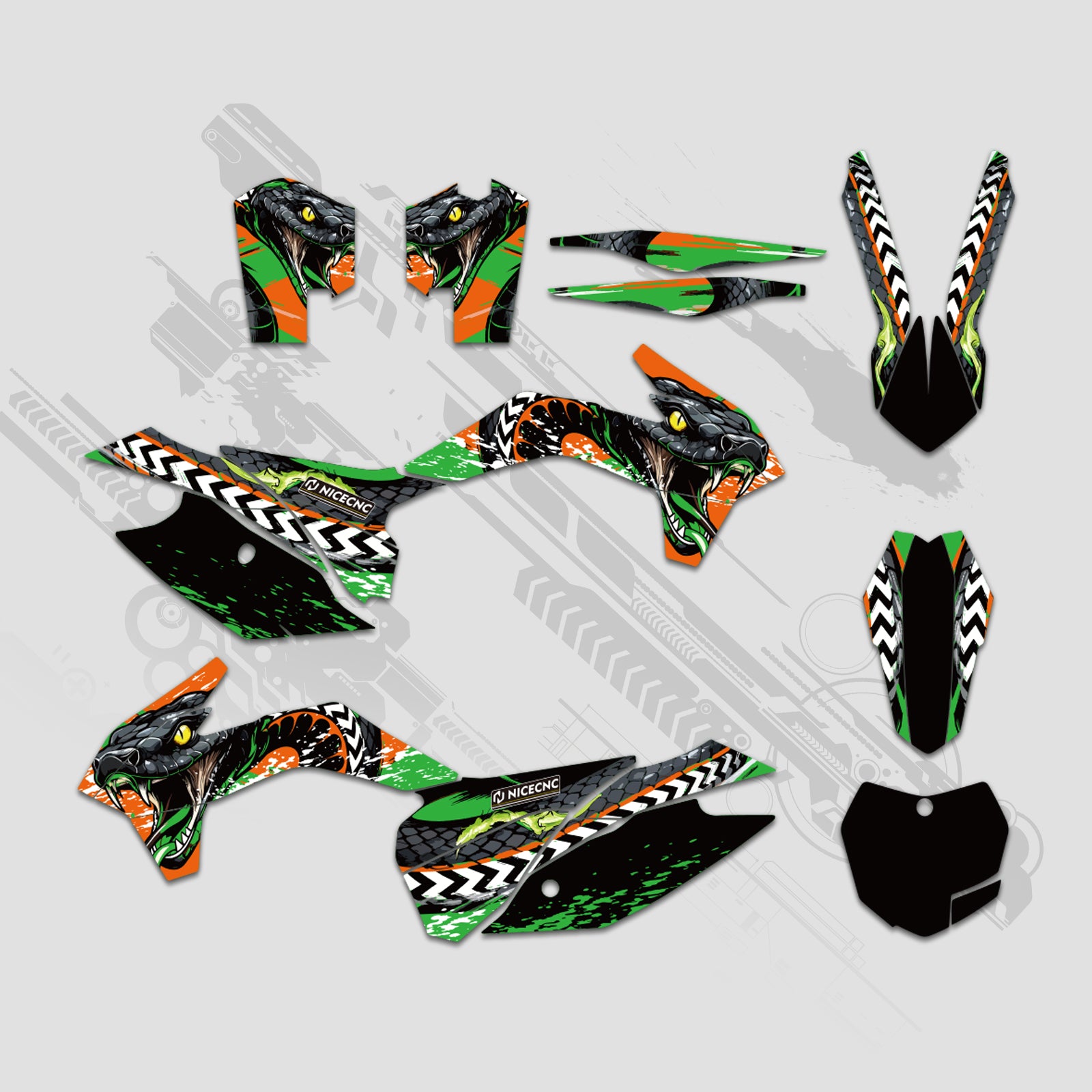 Full Graphics Decals Stickers Kit For KTM SX XC 125-450F 13-15 EXC XC-W XCF-W 14